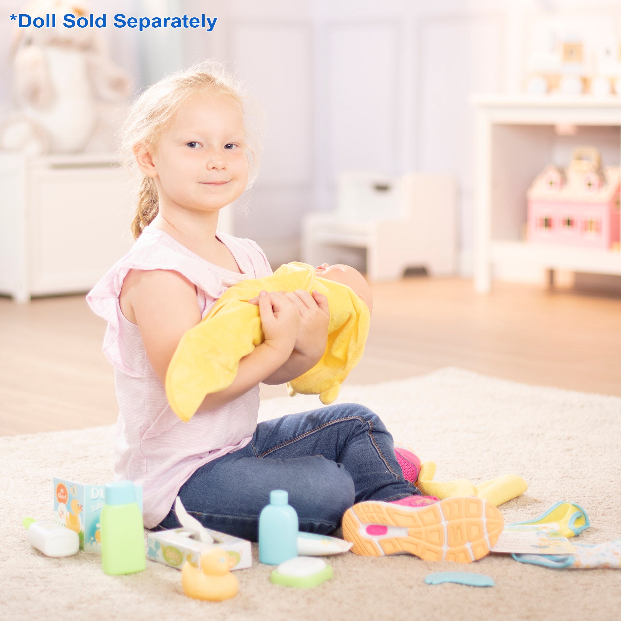 Mine to Love Changing & Bathtime Play Set - Image 7
