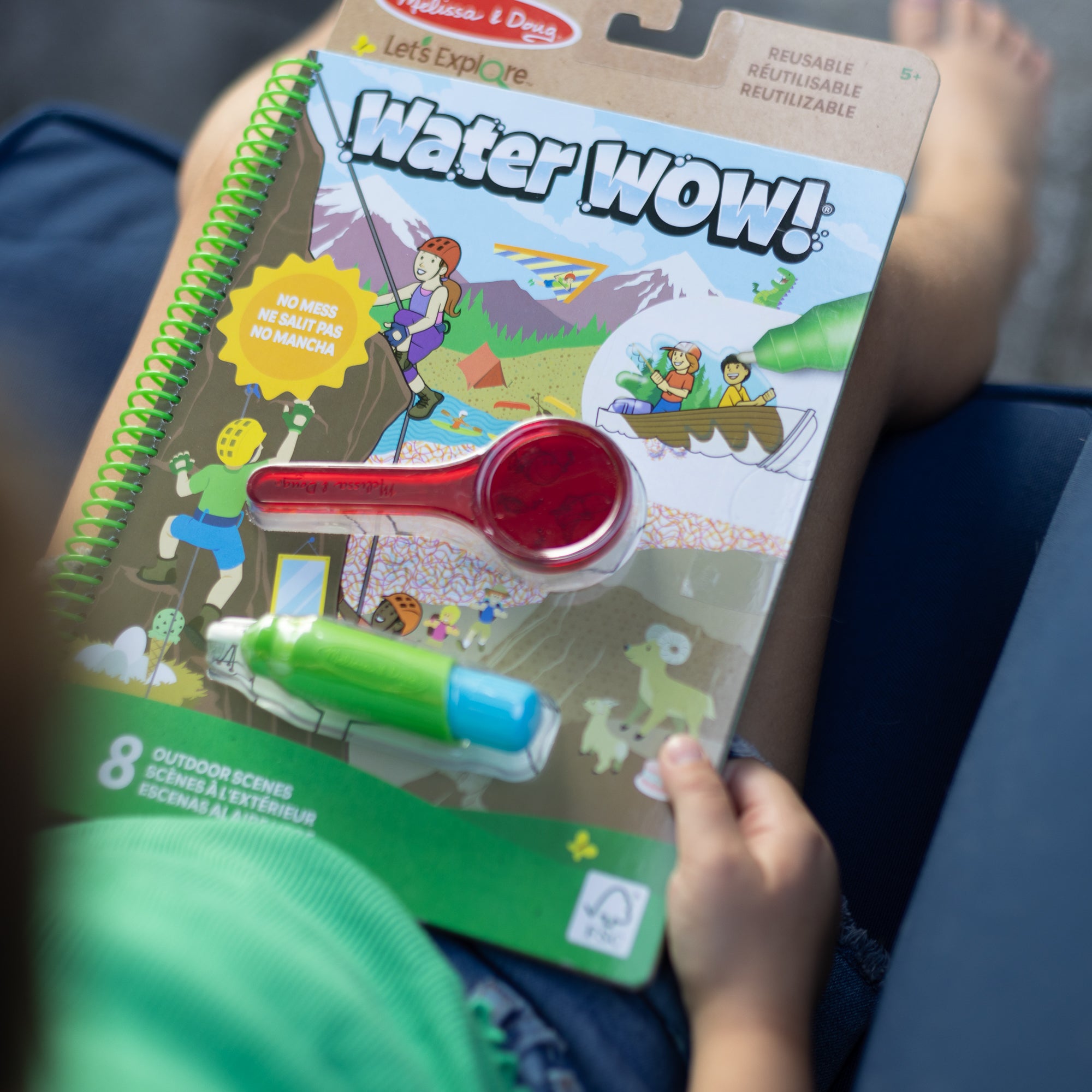 Let's Explore Water Wow! Outdoor Adventure Deluxe Water-Reveal Pad - Image 8