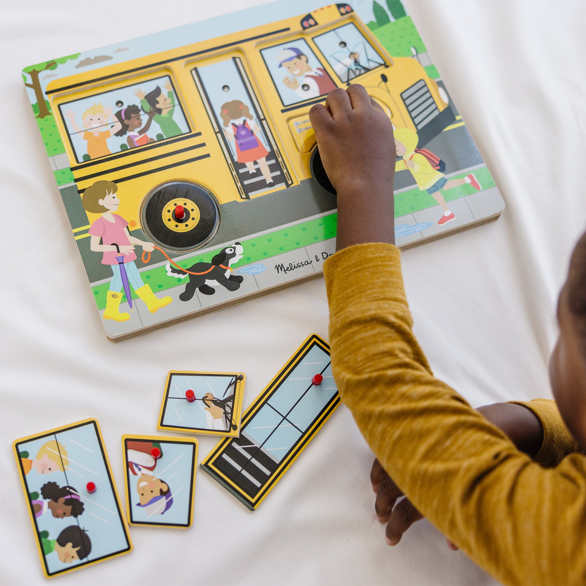 The Wheels on the Bus Song Puzzle - 6 Pieces - Image 10