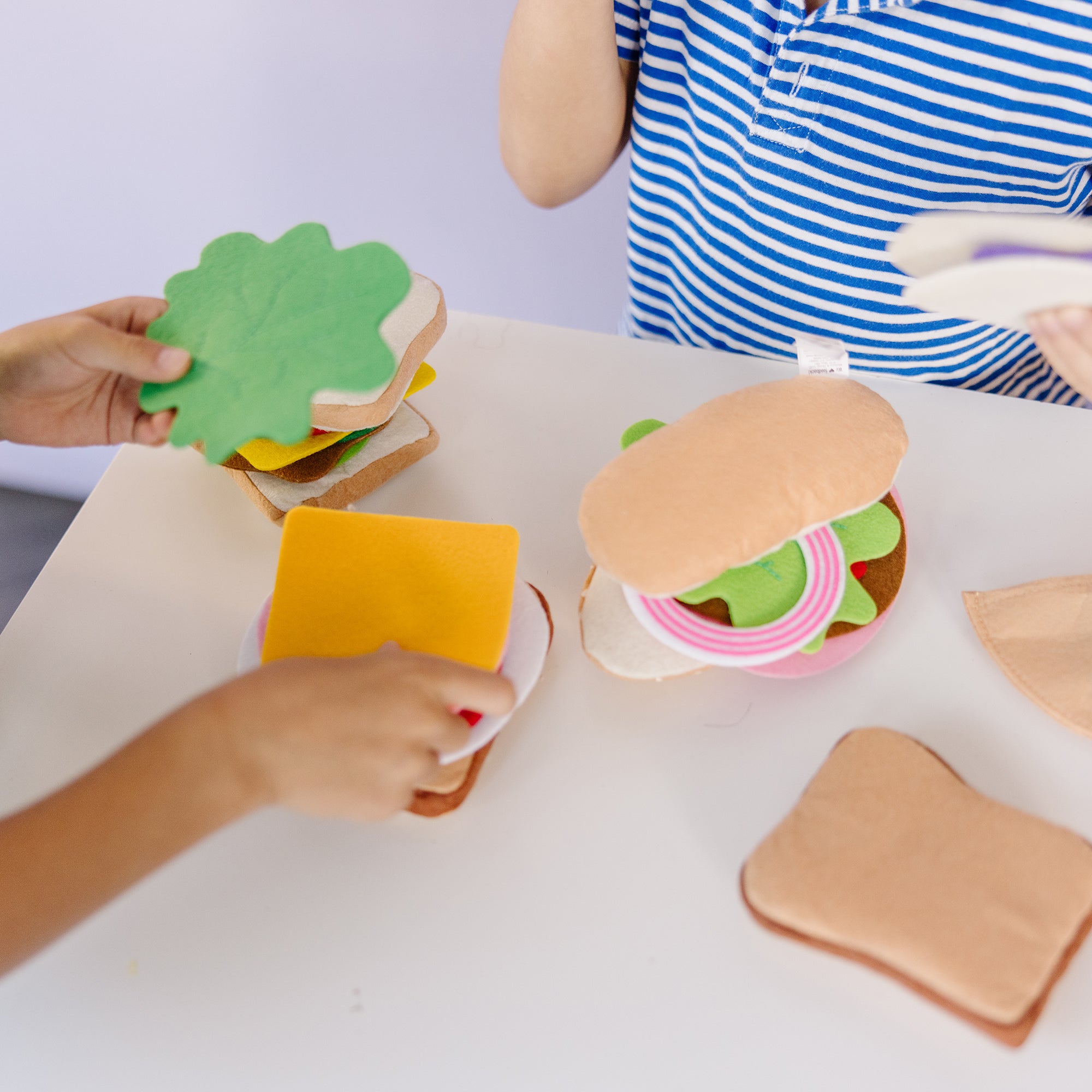 Felt Food Sandwich Play Set - Image 10