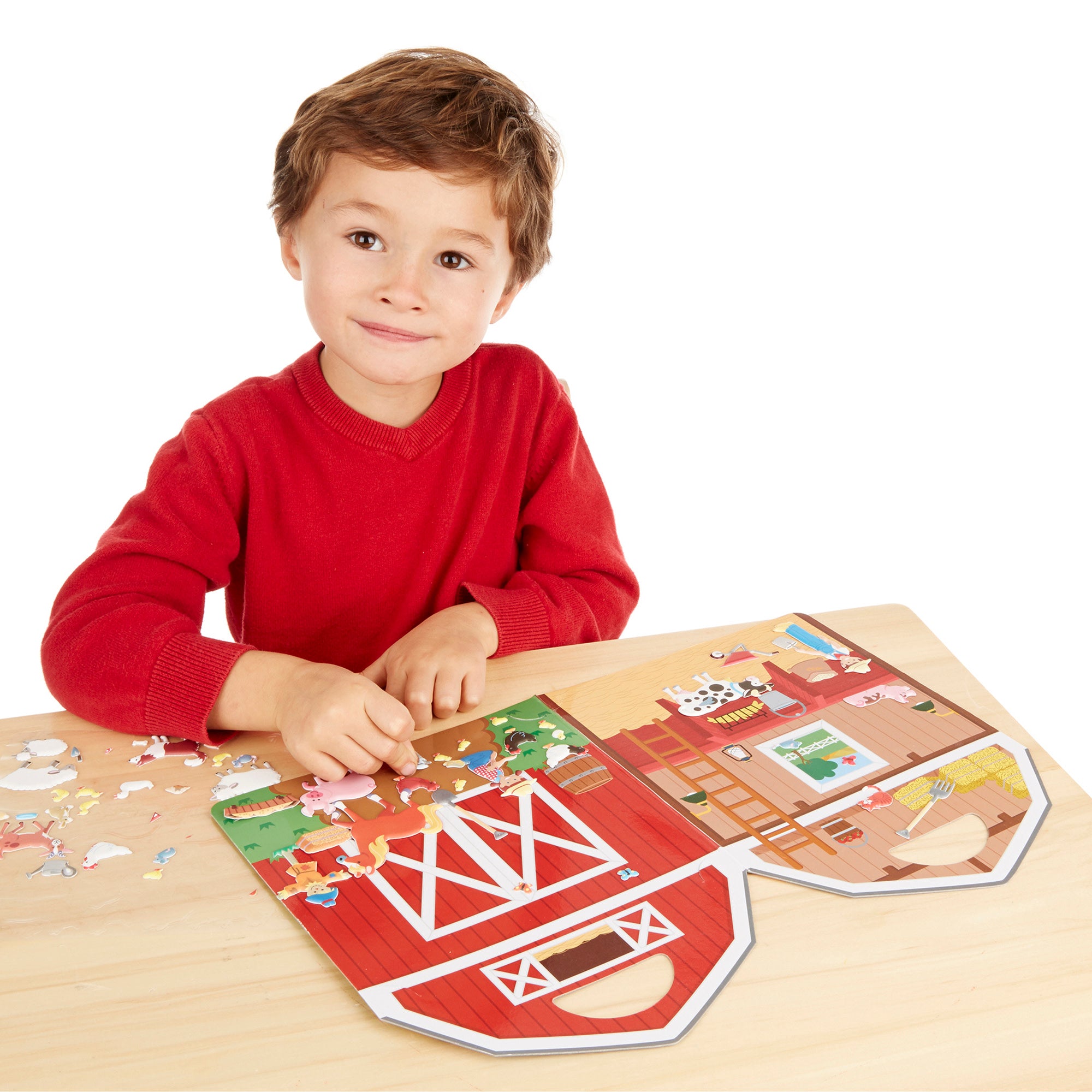 Puffy Sticker Play Set - On the Farm - Image 8