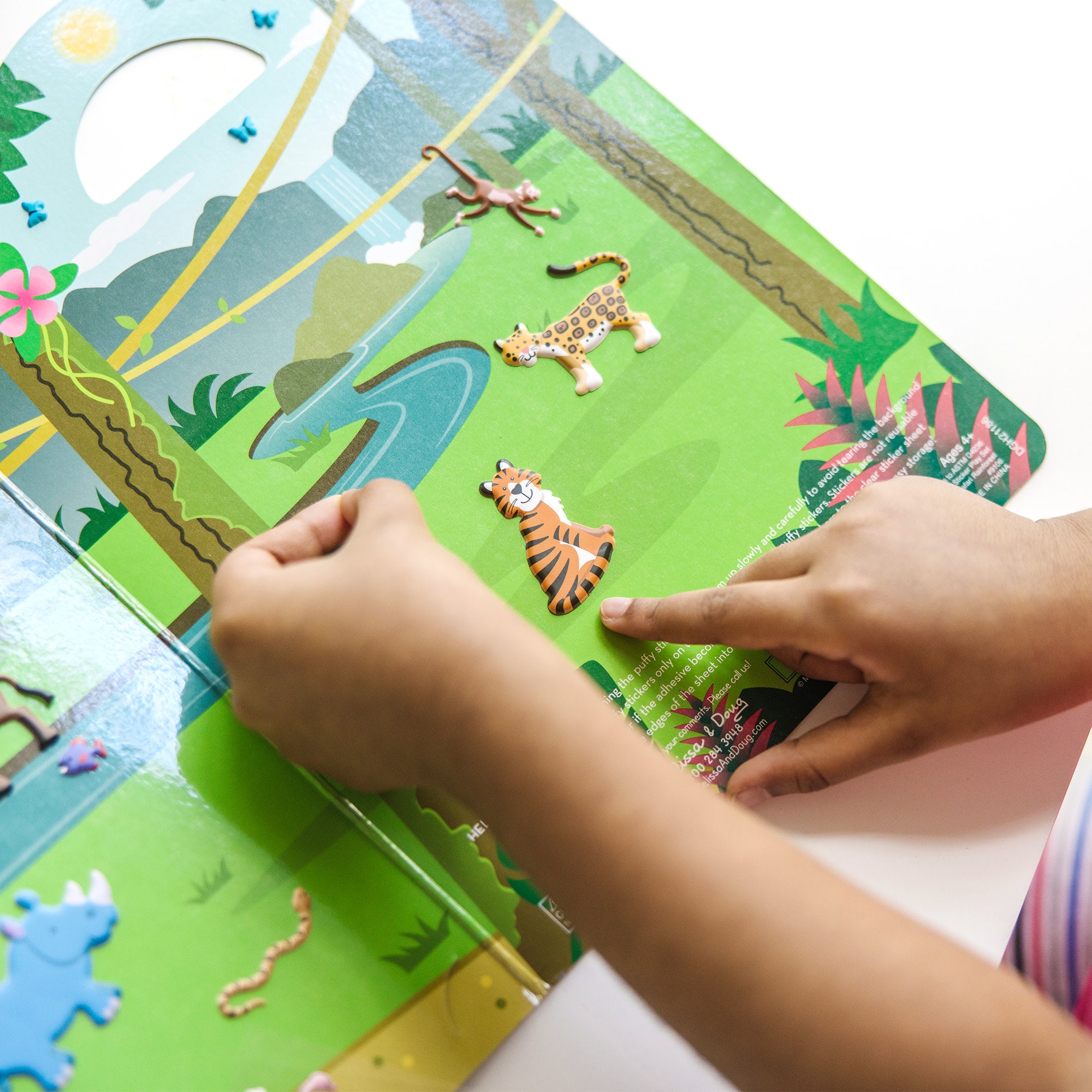 Puffy Sticker Play Set 3-Pack: Safari. Dinosaur. Ocean - Image 5