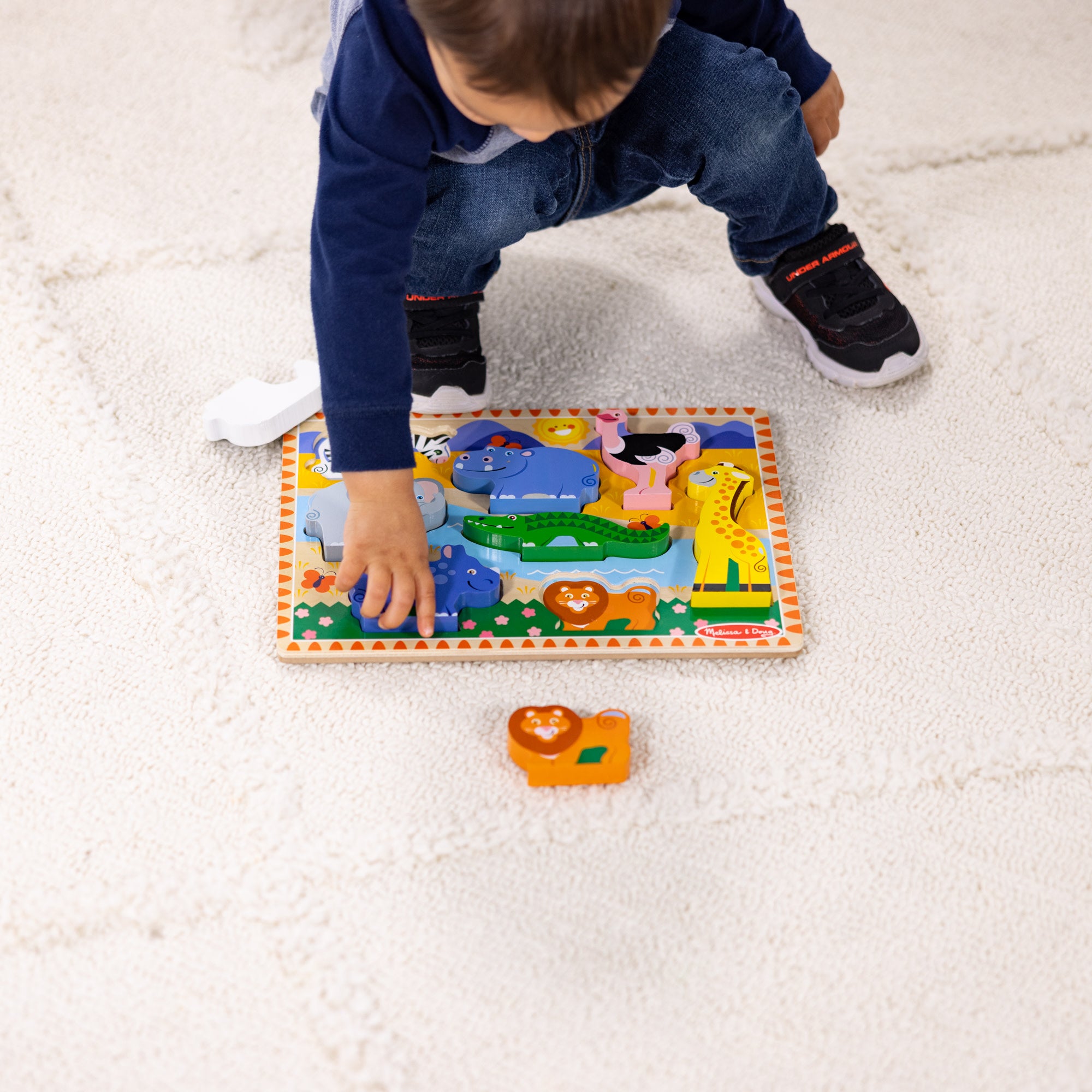 Safari Chunky Puzzle - 8 Pieces - Image 5