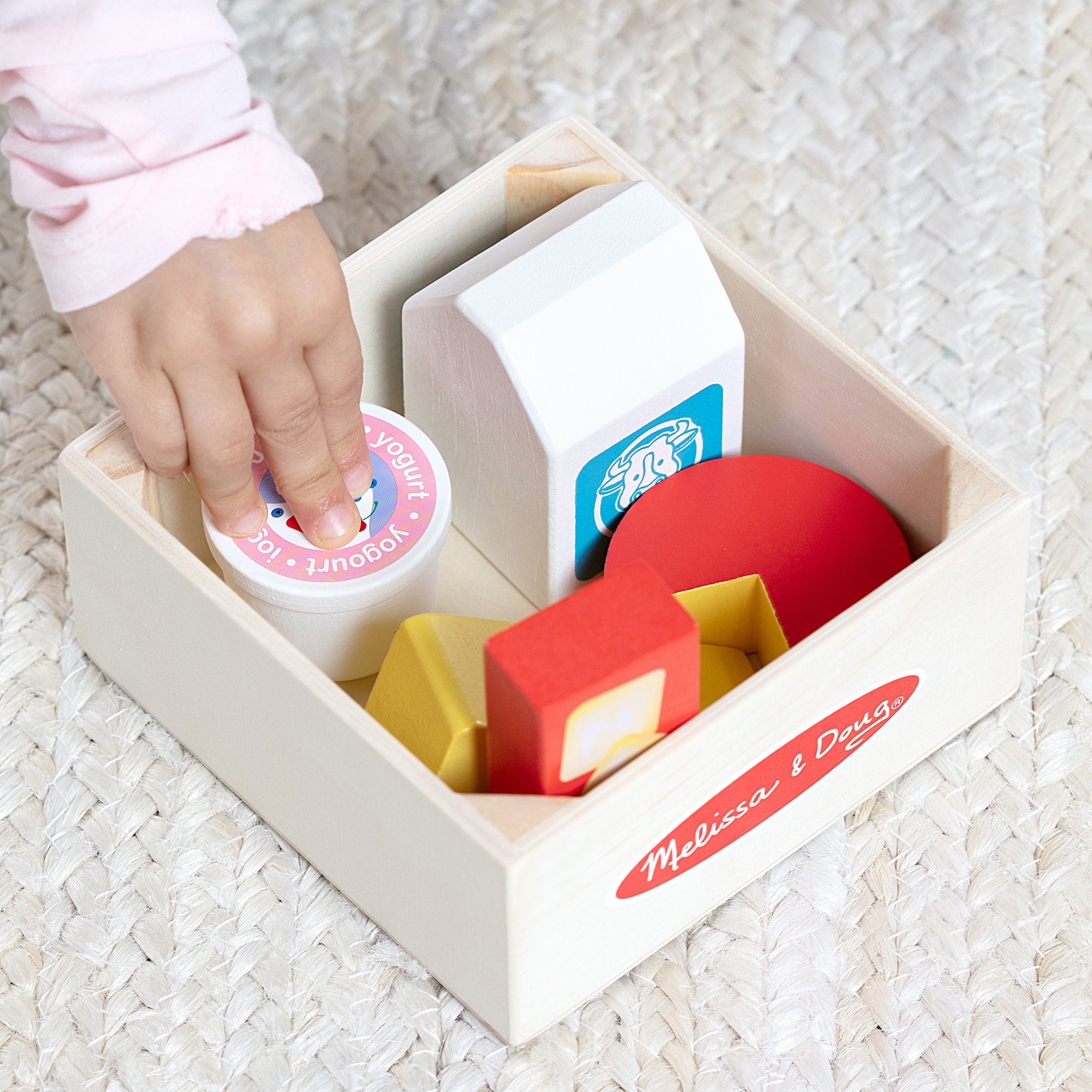 Wooden Food Groups Play Set ?C Dairy - Image 2