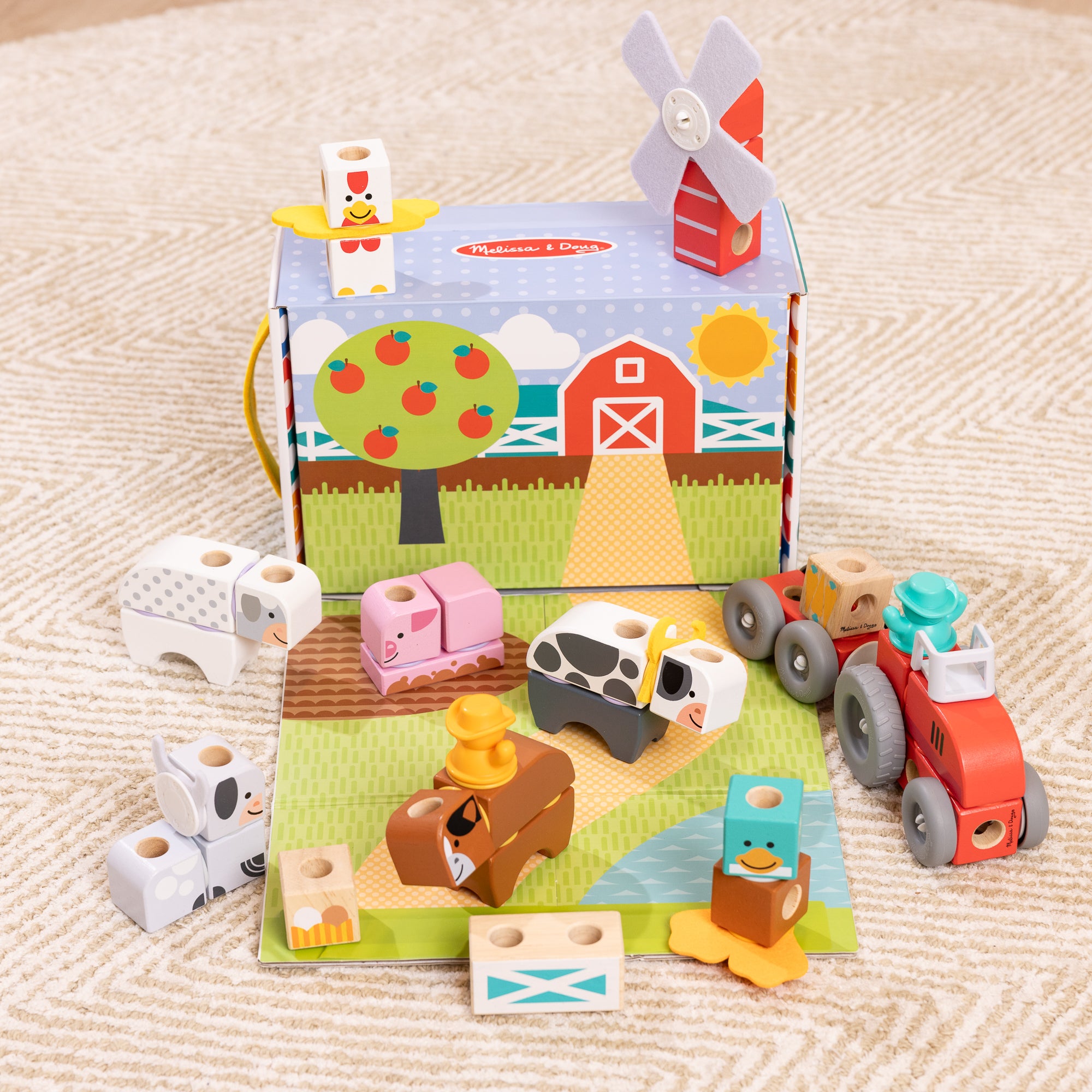 Blockables? Play Sets Farm and Farm Friends 2-Pack Bundle - Image 9