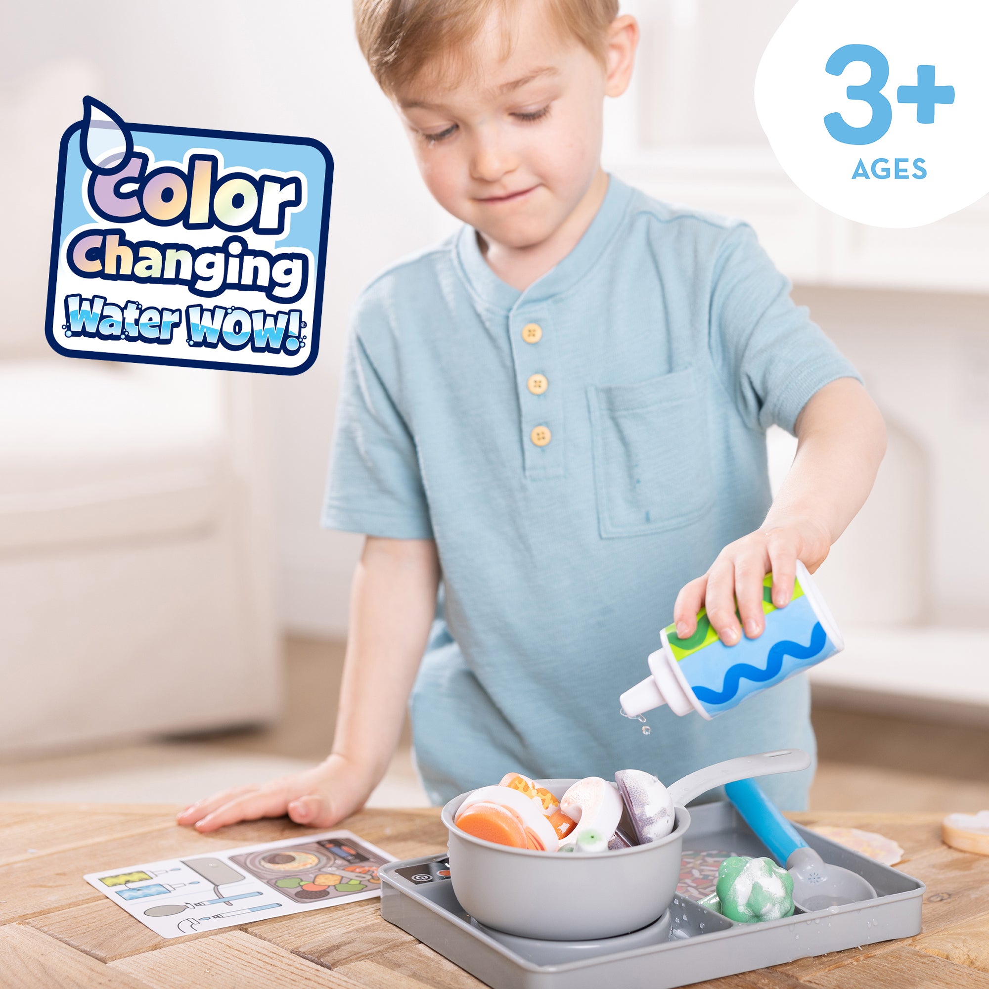 Simmer & Stir Stovetop Play Set with Color Changing Water WOW! - Image 9