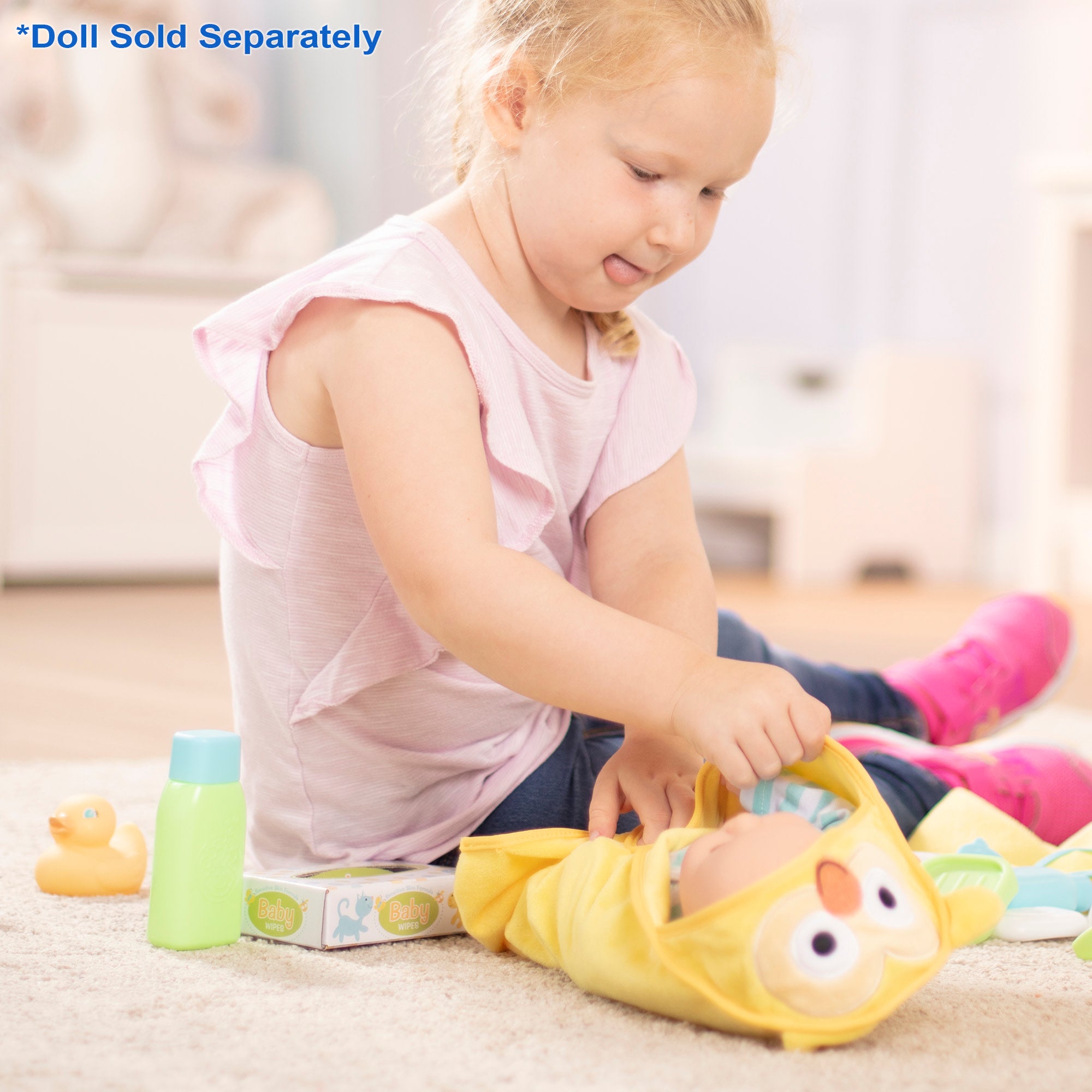 Mine to Love Changing & Bathtime Play Set - Image 6