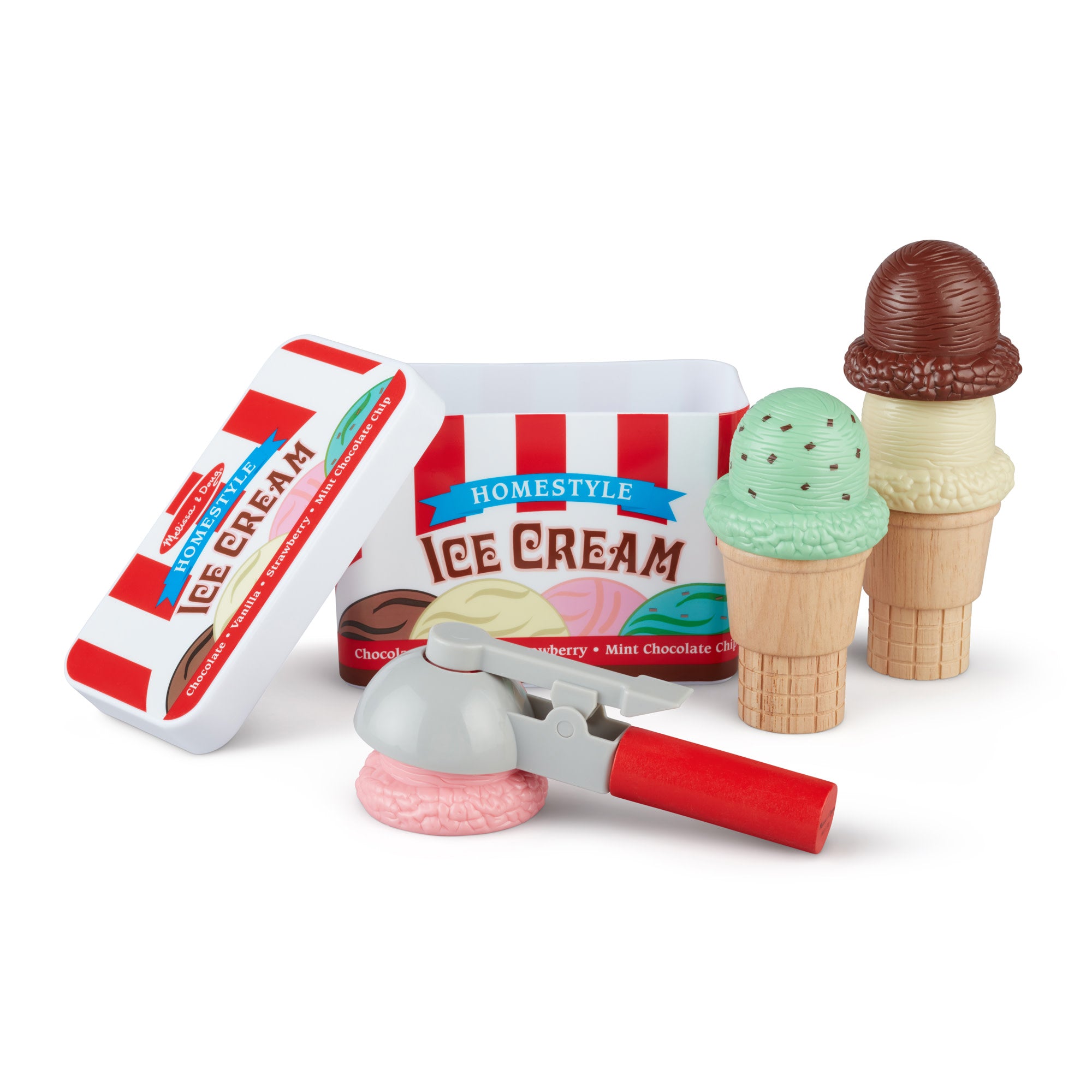 Scoop & Stack Ice Cream Cone Magnetic Play Set - Image 9