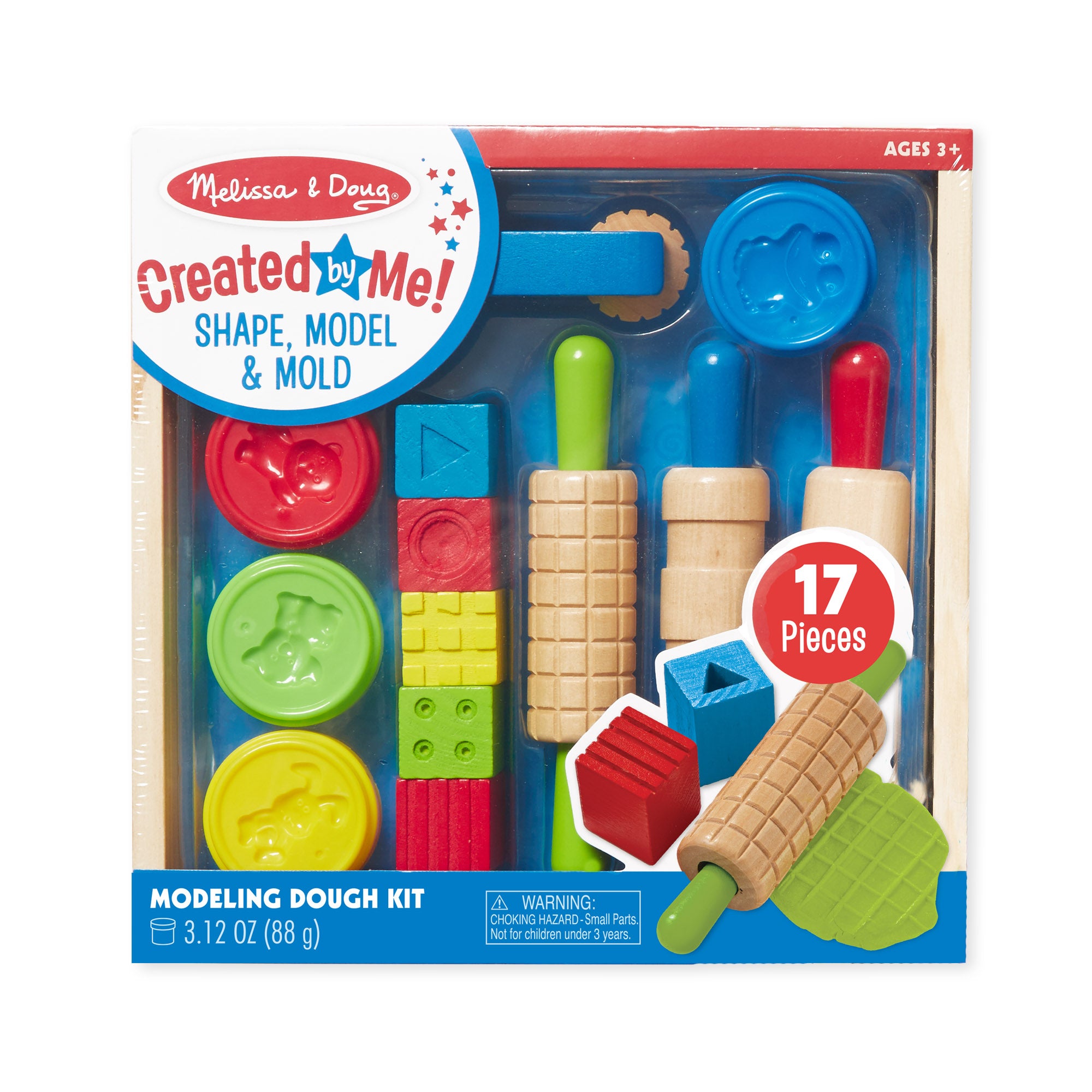 Created by Me! Shape. Model & Mold Modeling Dough Craft Kit