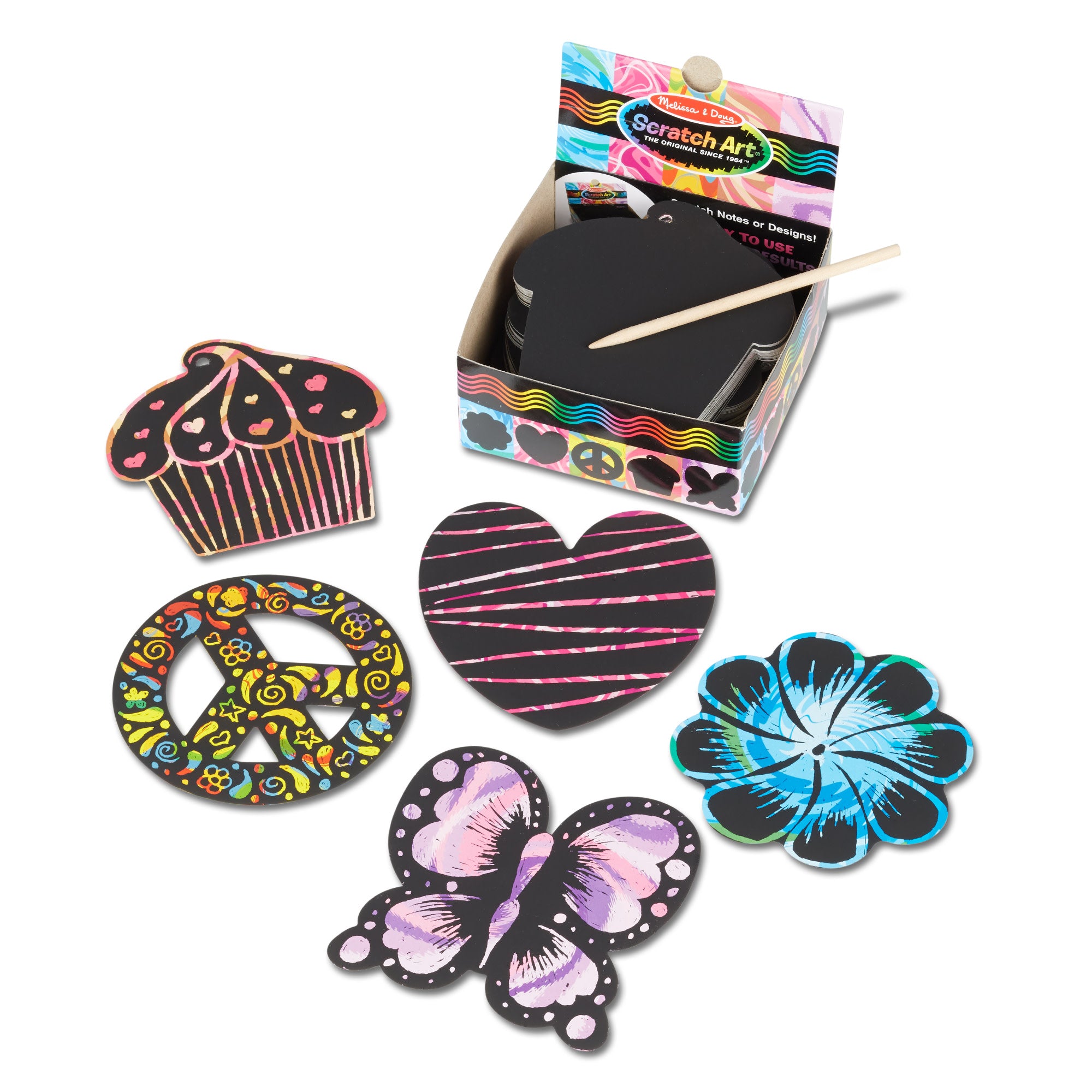 Scratch Art? Box of Friendship Notes
