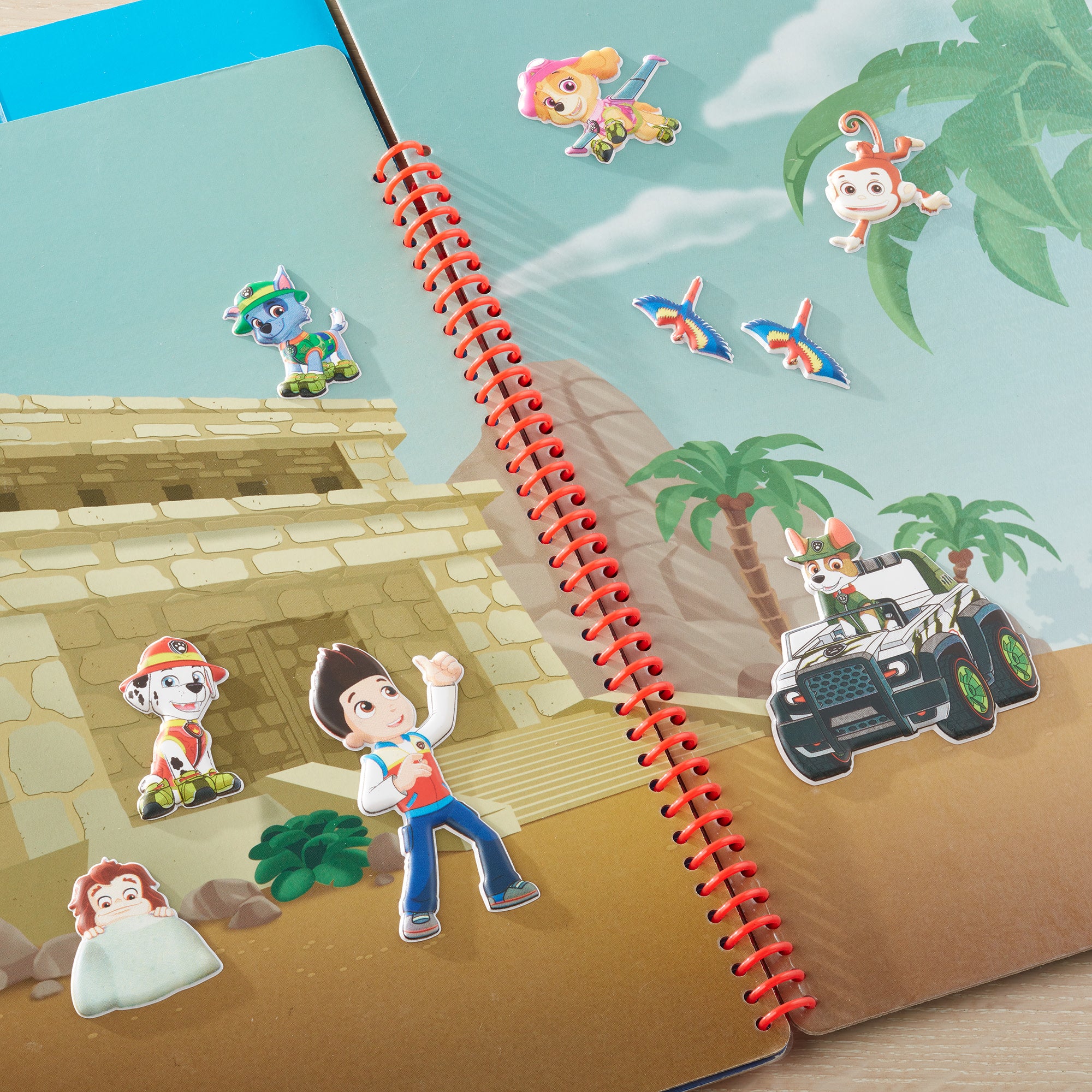 PAW Patrol Restickable Puffy Stickers - Jungle - Image 4