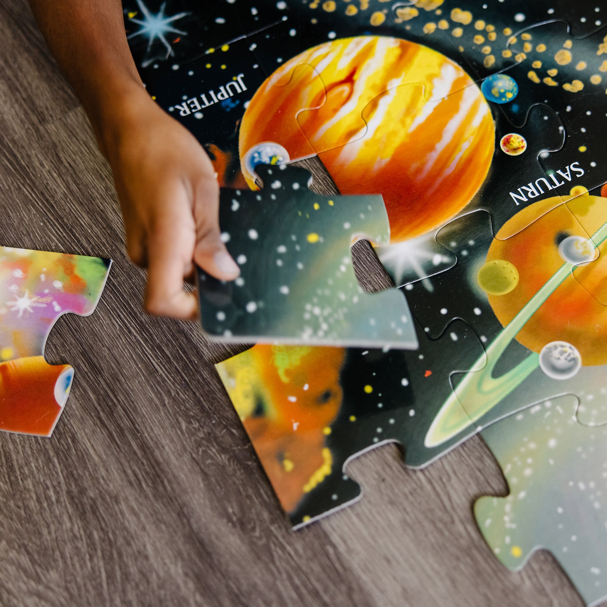 Solar System Floor Puzzle - 48 Pieces - Image 3