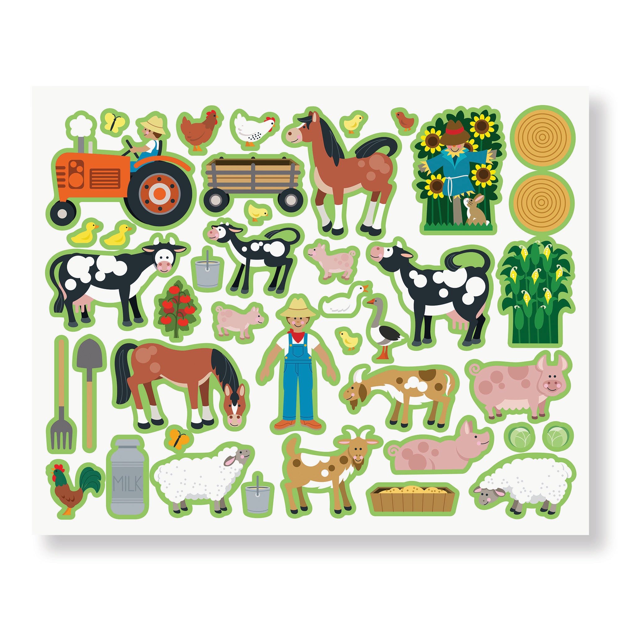 Reusable Sticker Pad 3-Pack: Habitats. Vehicles. Town - Image 3