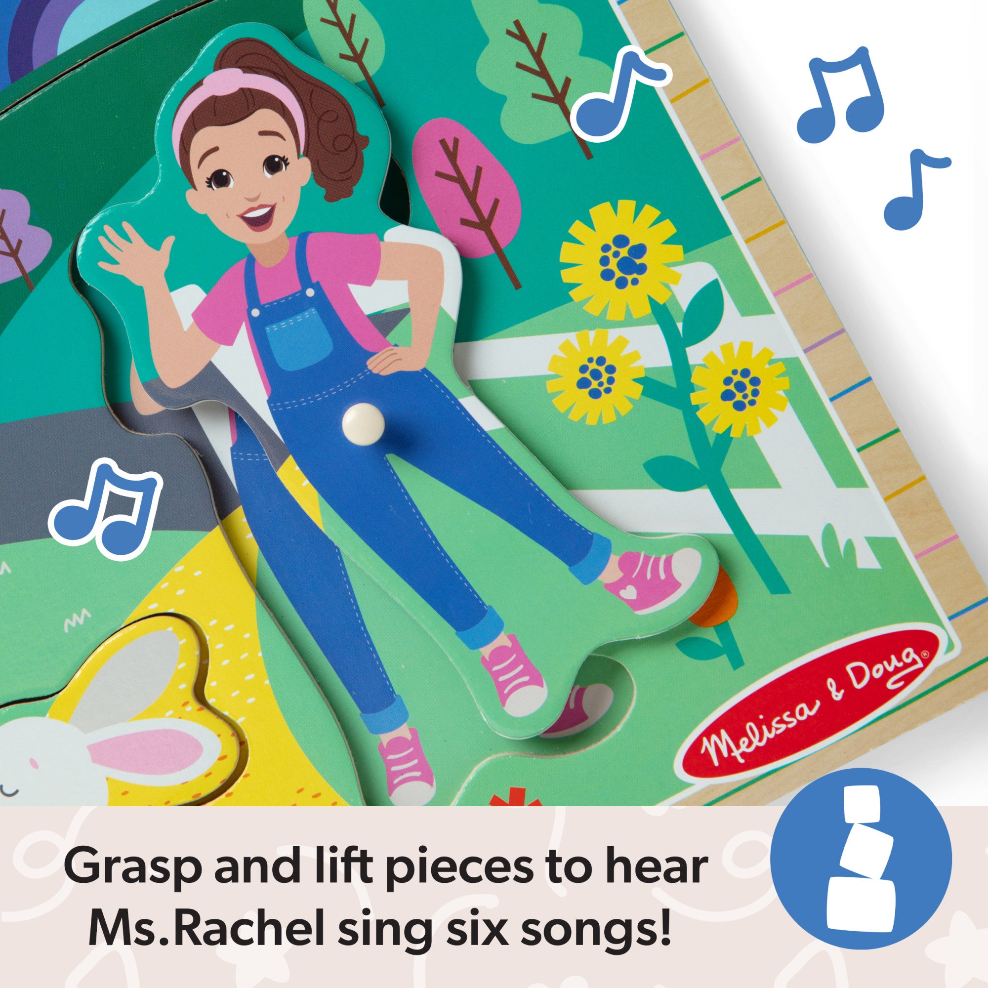 Ms. Rachel? Wooden Song Puzzle ?C 6 Pieces - Image 8