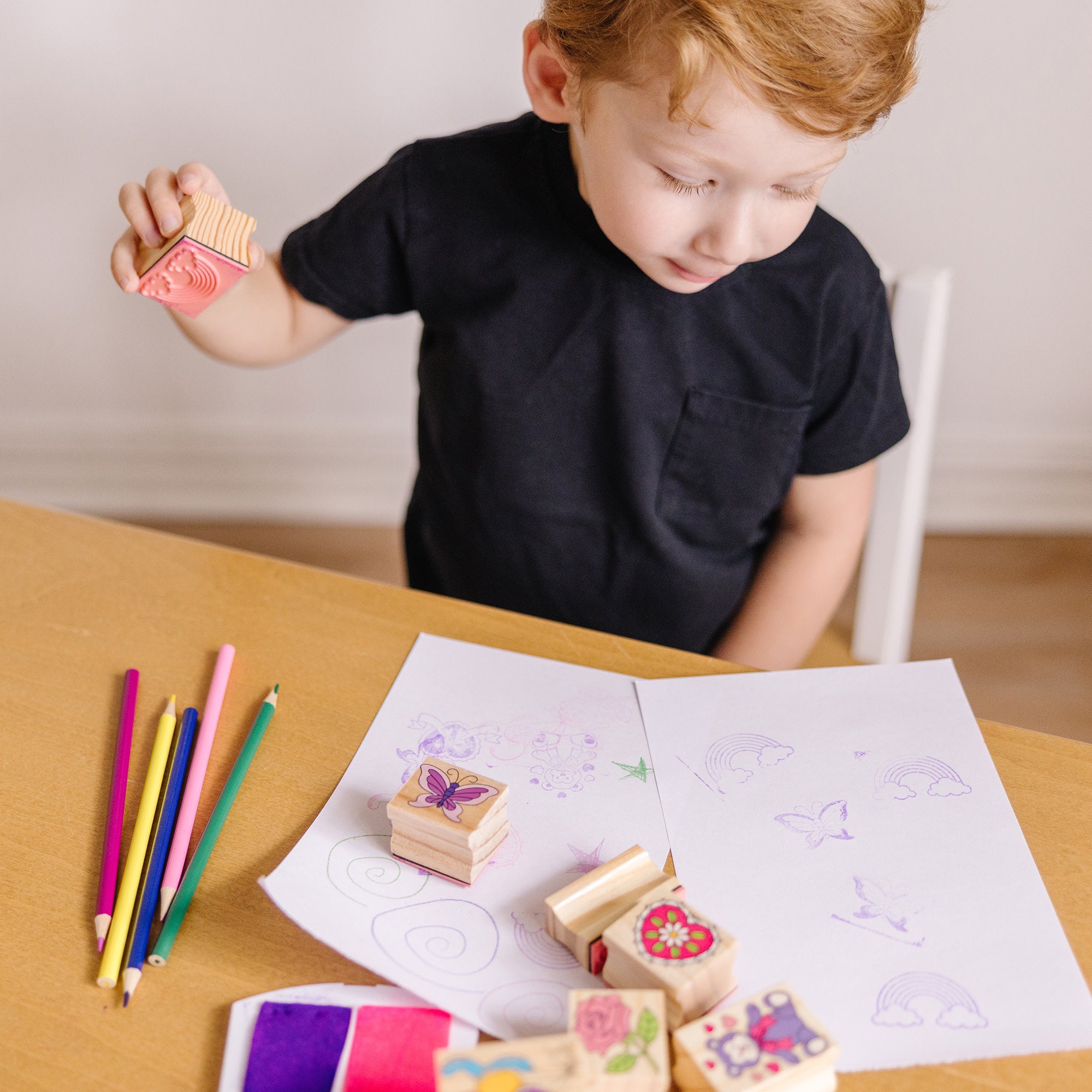 Wooden Stamp Set - Friendship - Image 2