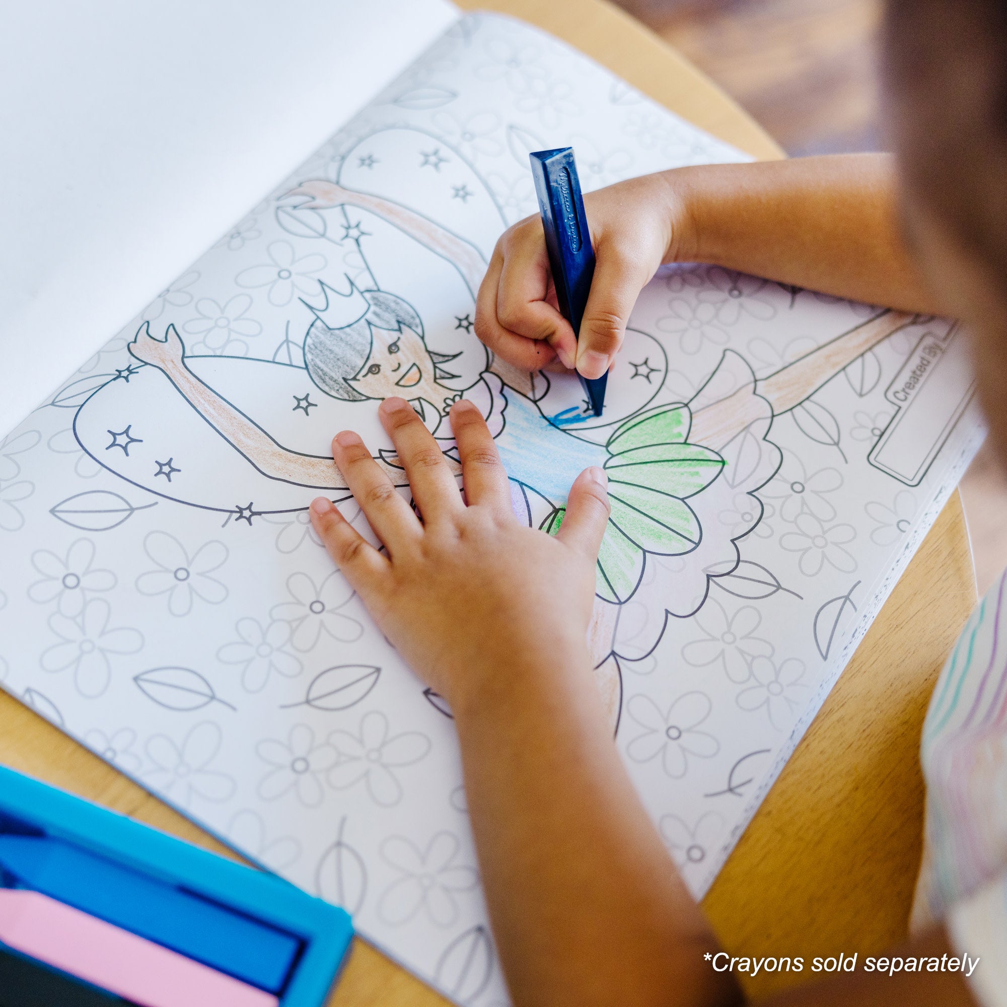 Jumbo Coloring Pad - Princess & Fairy - Image 6