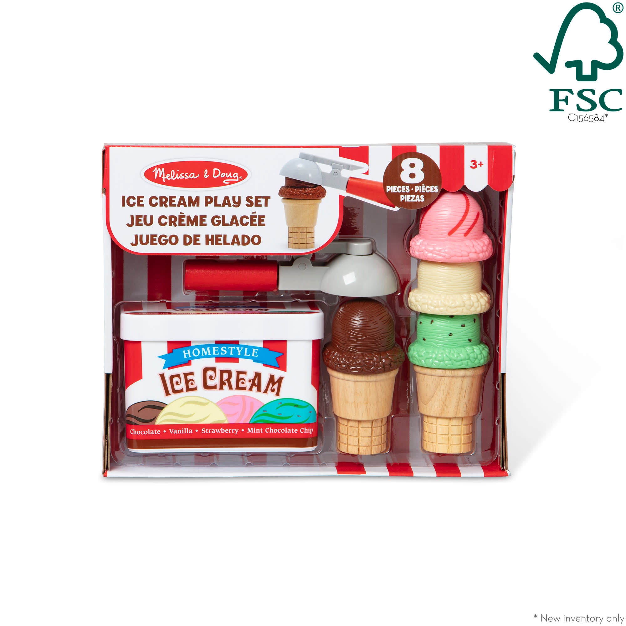 Scoop & Stack Ice Cream Cone Magnetic Play Set - Image 3