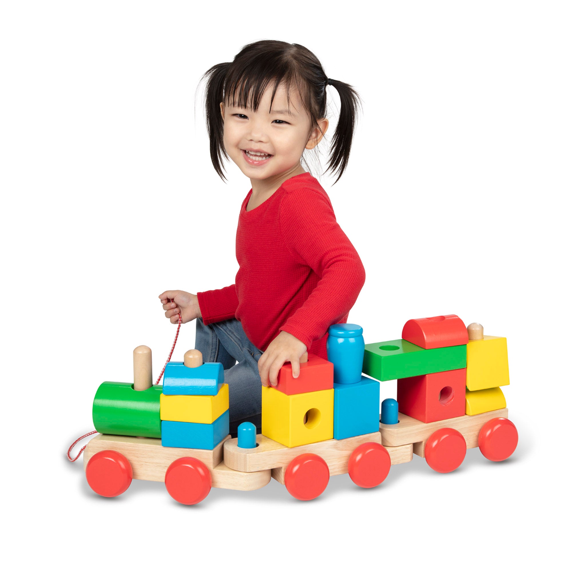 Jumbo Wooden Stacking Train ?C Classic - Image 8