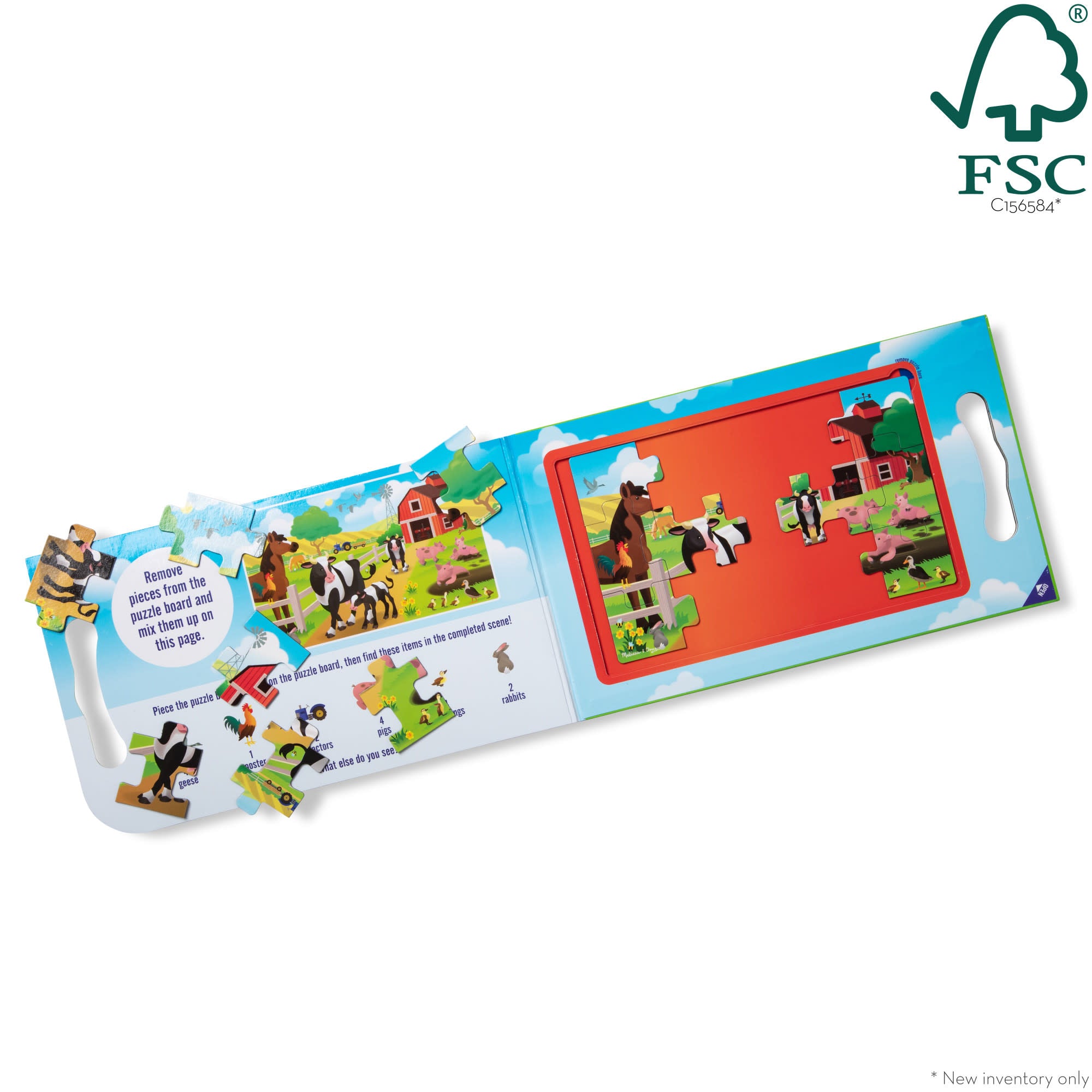 Take-Along Magnetic Jigsaw Puzzles ?C On the Farm - Image 3