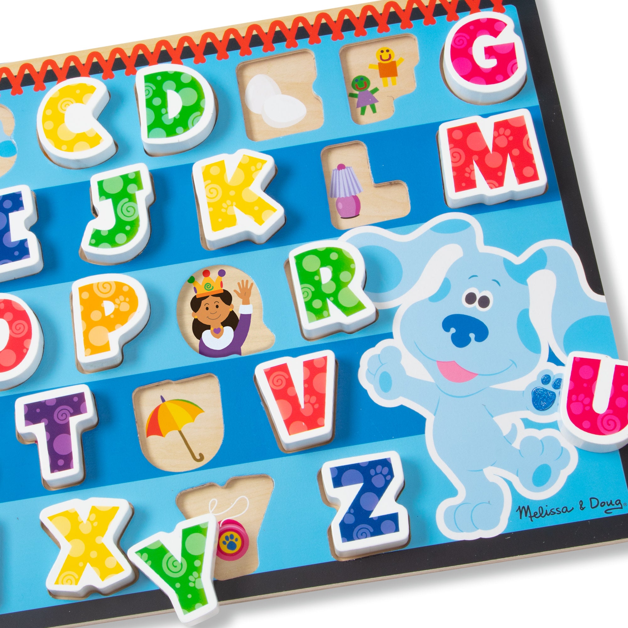 Blue's Clues & You! Wooden Chunky Puzzle - Alphabet - Image 7