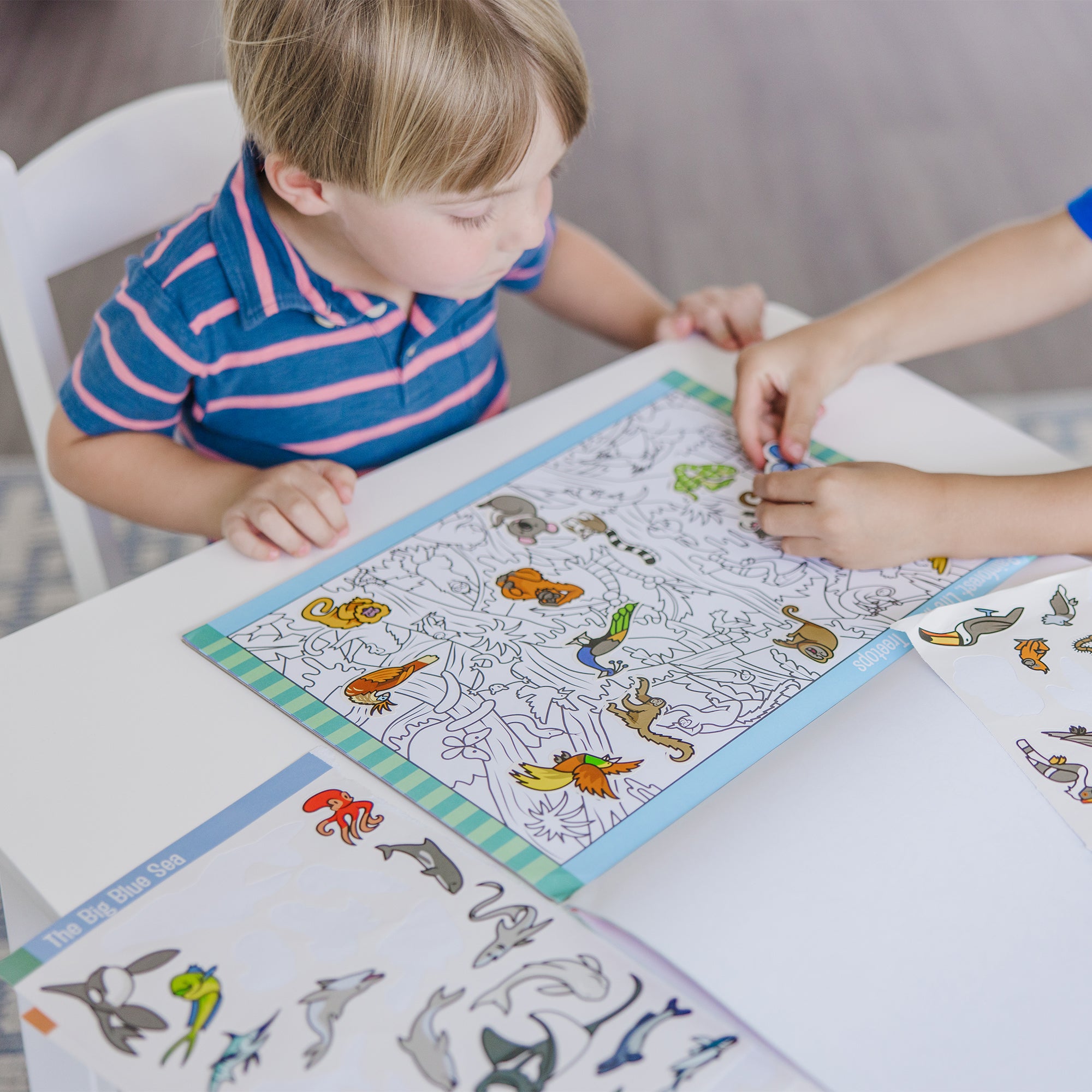 Seek & Find Sticker Pad ?C Animals - Image 5