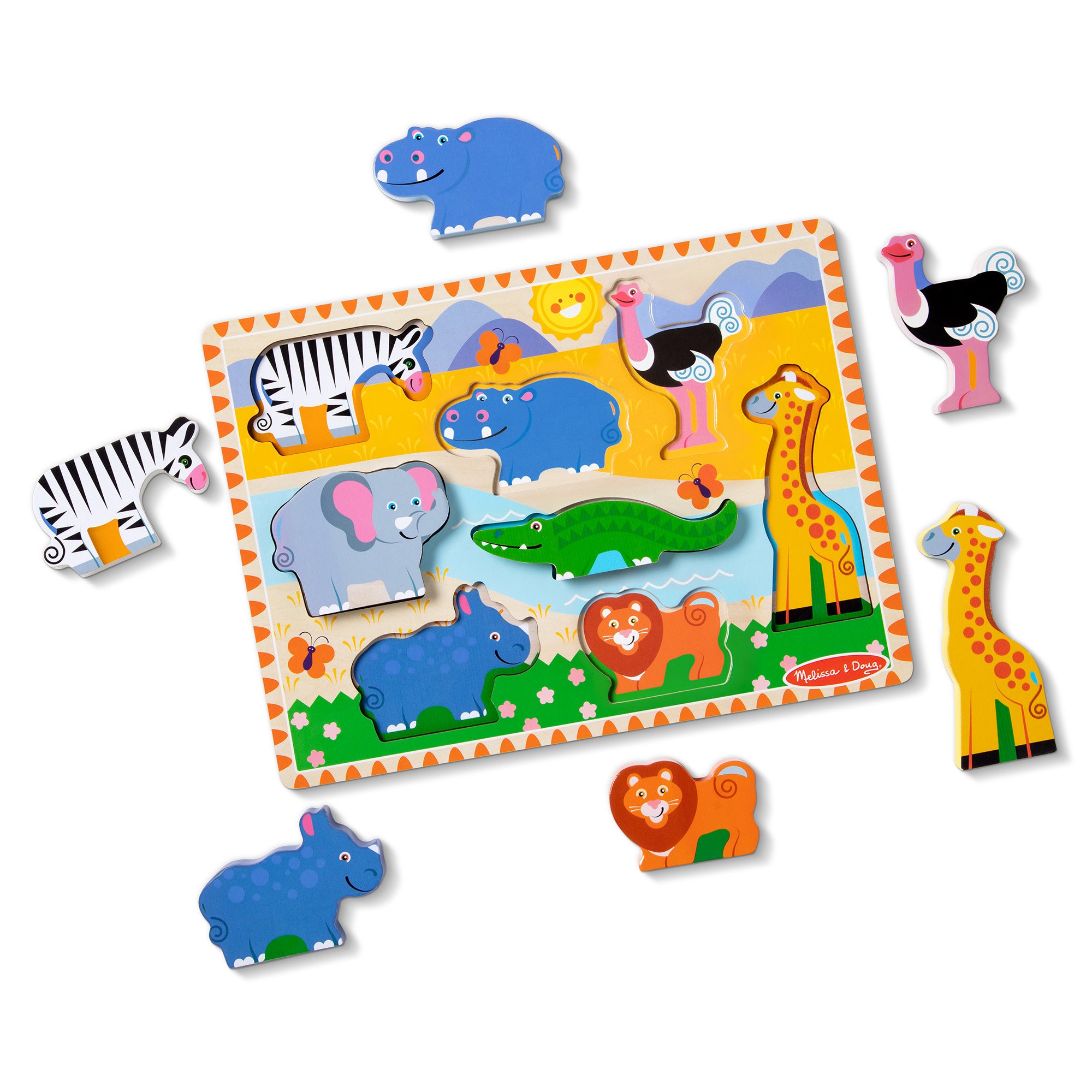 Safari Chunky Puzzle - 8 Pieces - Image 4