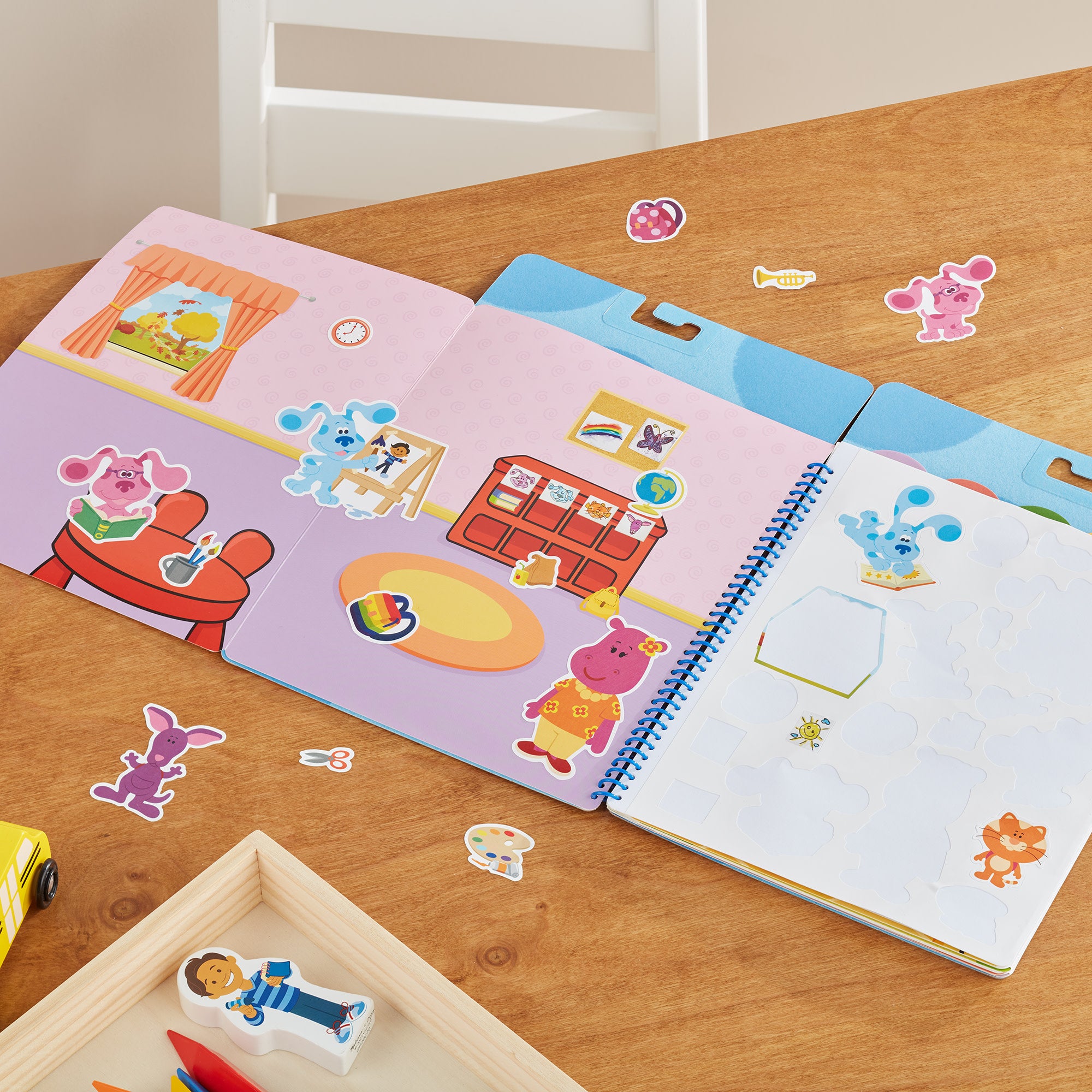 Blue's Clues & You! Restickable Stickers Pad - Places Blue Loves - Image 5