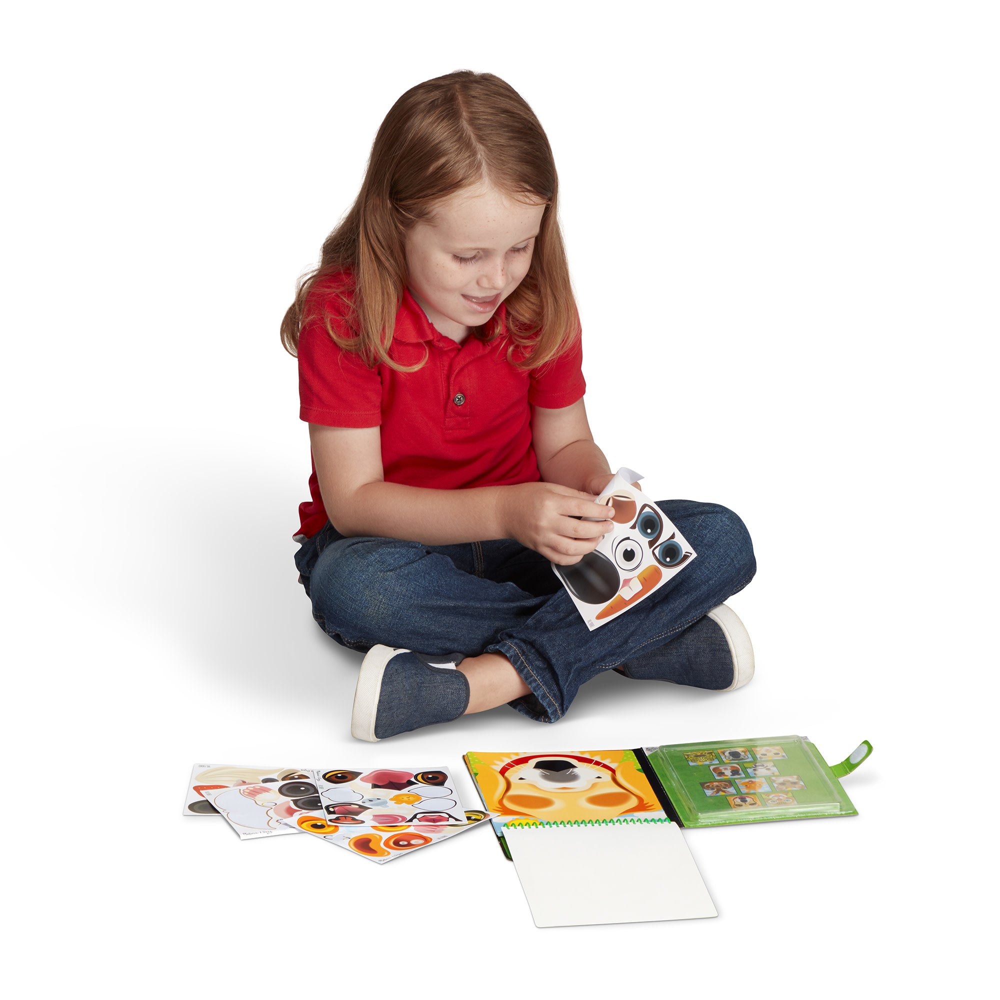Make-a-Face ?C Pets Reusable Sticker Pad ?C On the Go Travel Activity - Image 10