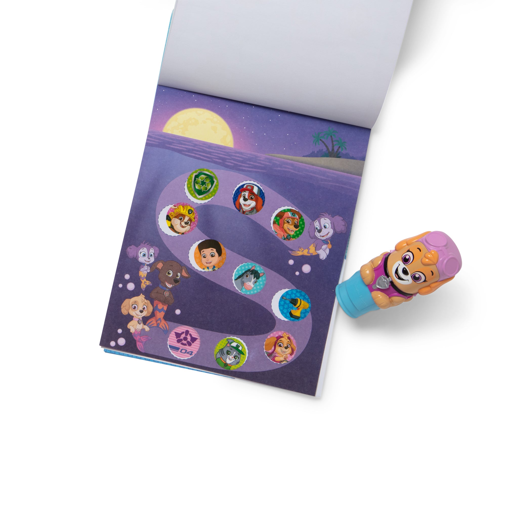 Sticker WOW!? PAW Patrol Skye Bundle: Activity Pad & Sticker Stamper + Mini Activity Pad and 200 Refill Stickers - Image 3