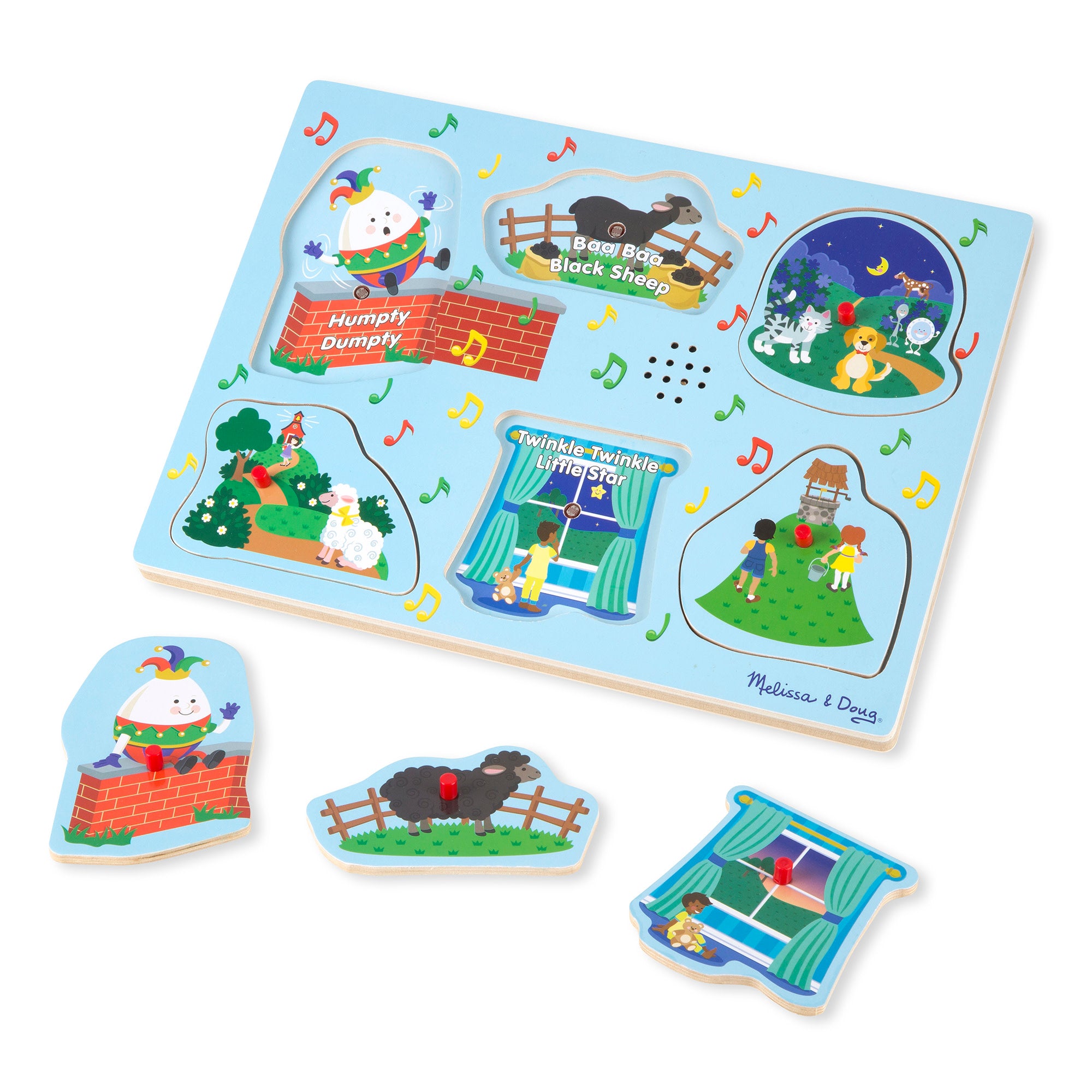 Nursery Rhymes 2 Sound Puzzle - 6 PIeces - Image 3