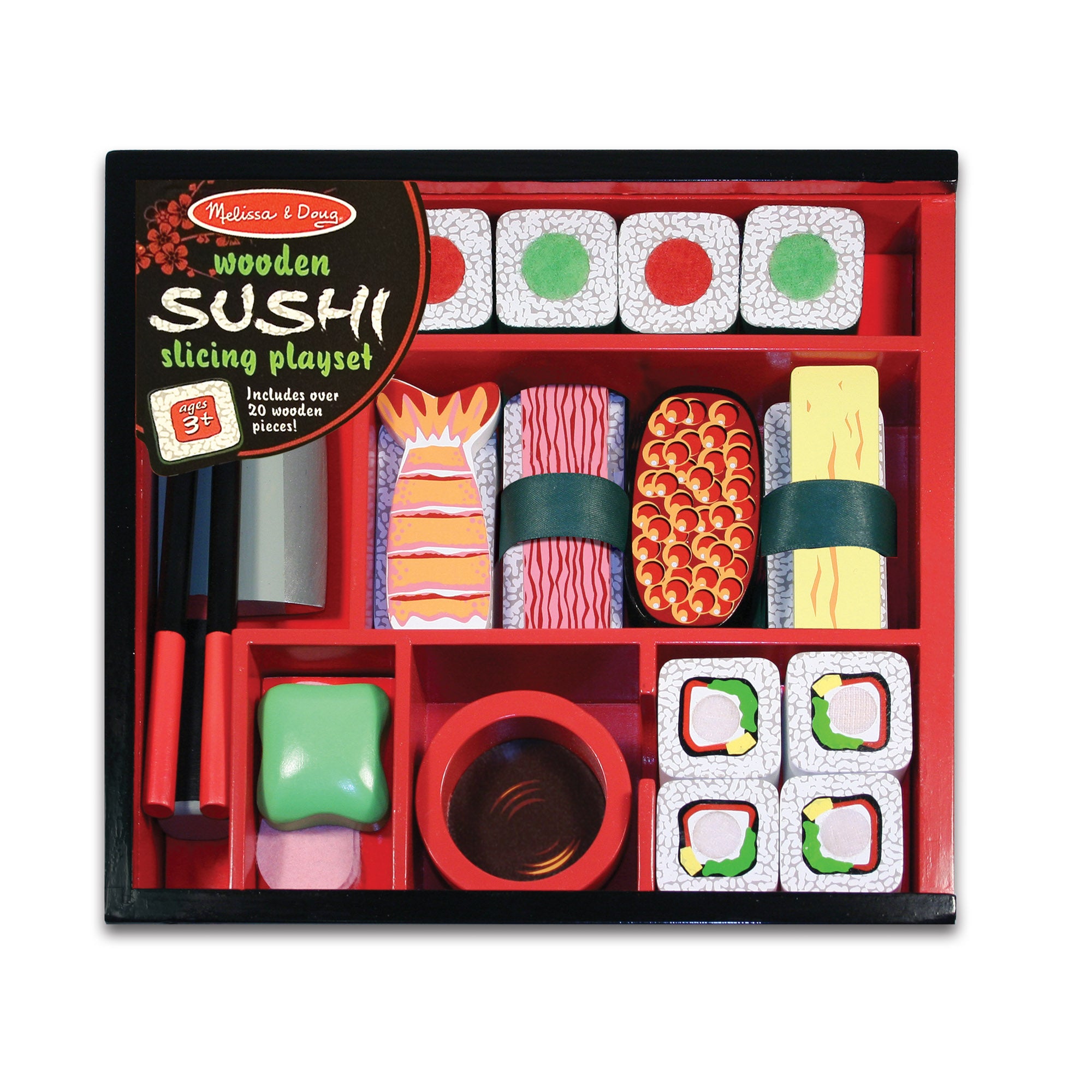 Wooden Sushi Slicing Play Set - Image 3