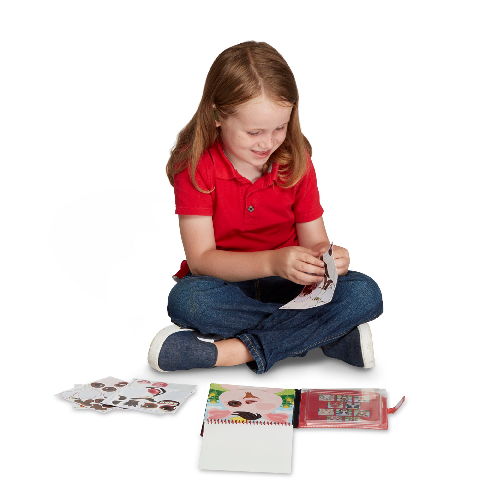 Make-a-Face ?C Farm Reusable Sticker Pad ?C On the Go Travel Activity - Image 8