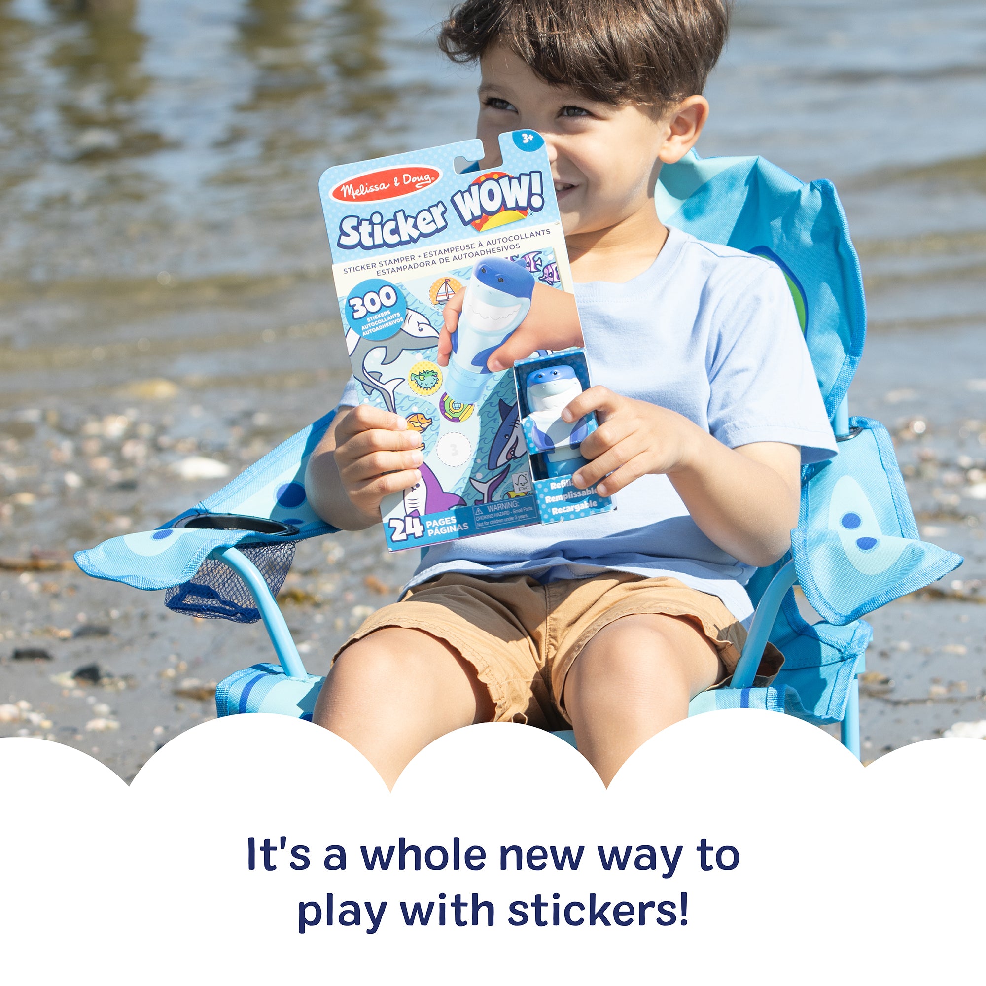 Sticker WOW!? Activity Pad & Sticker Stamper - Shark - Image 5