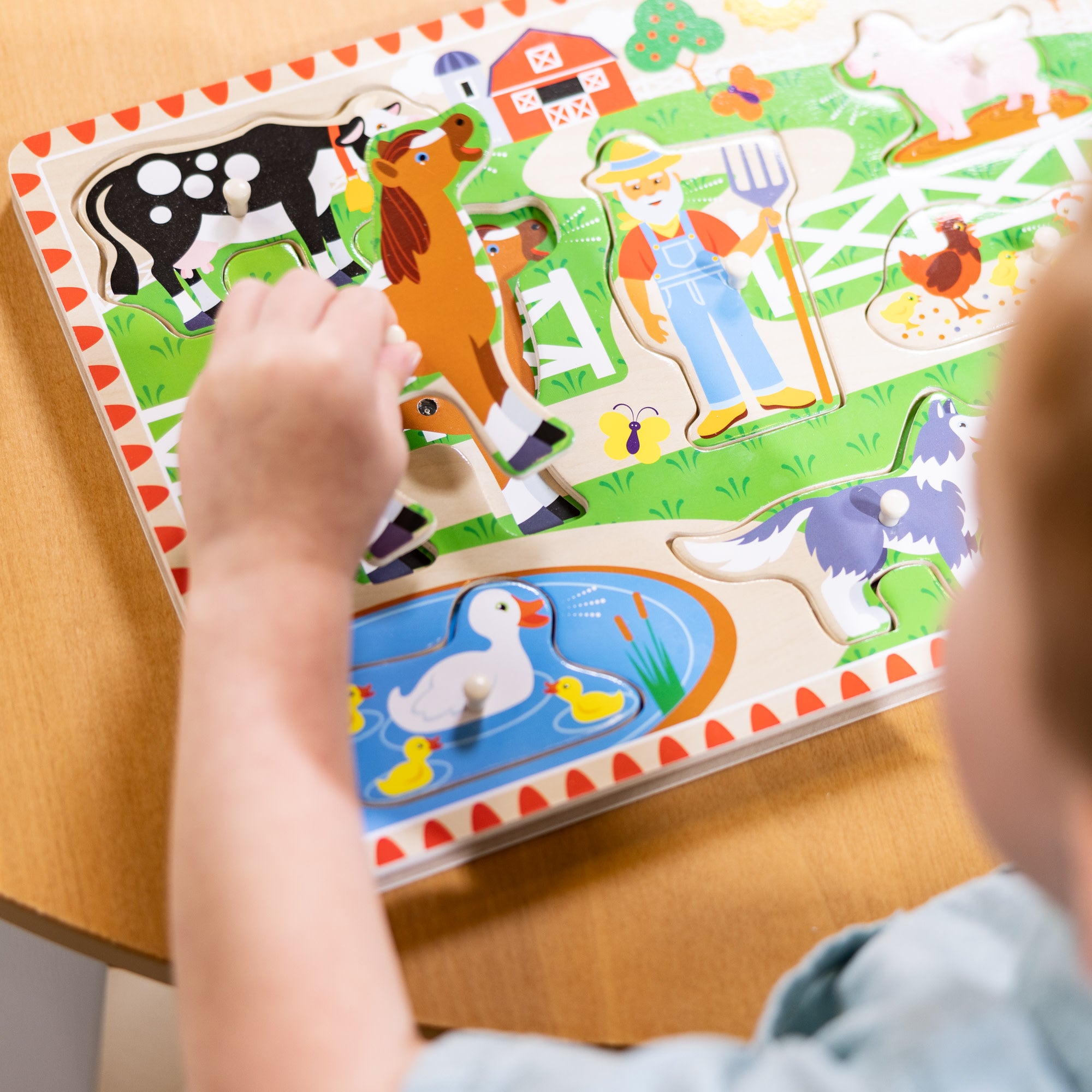 Old MacDonald's Farm Song Puzzle - 8 Pieces - Image 5