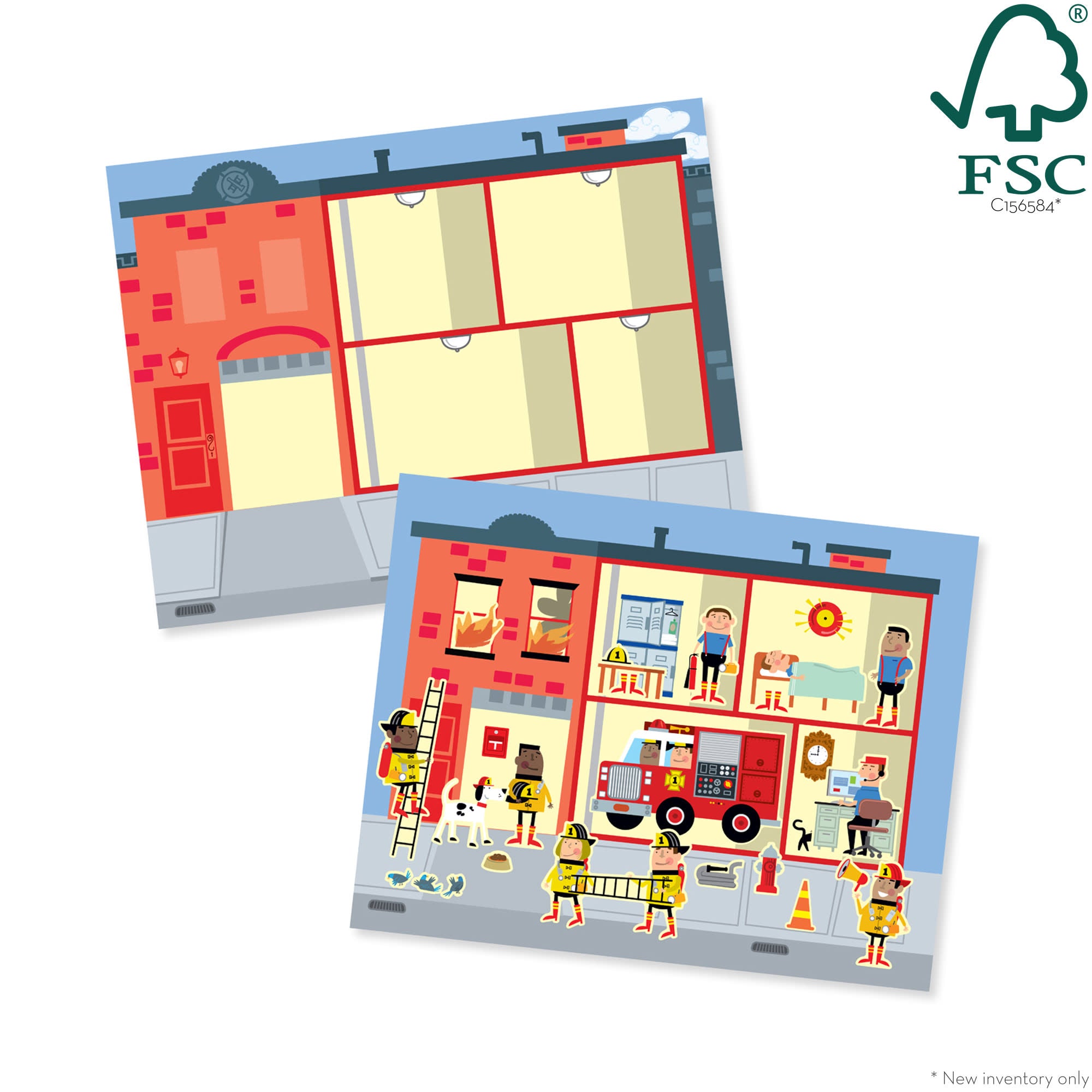Reusable Sticker Pad - My Town - Image 3