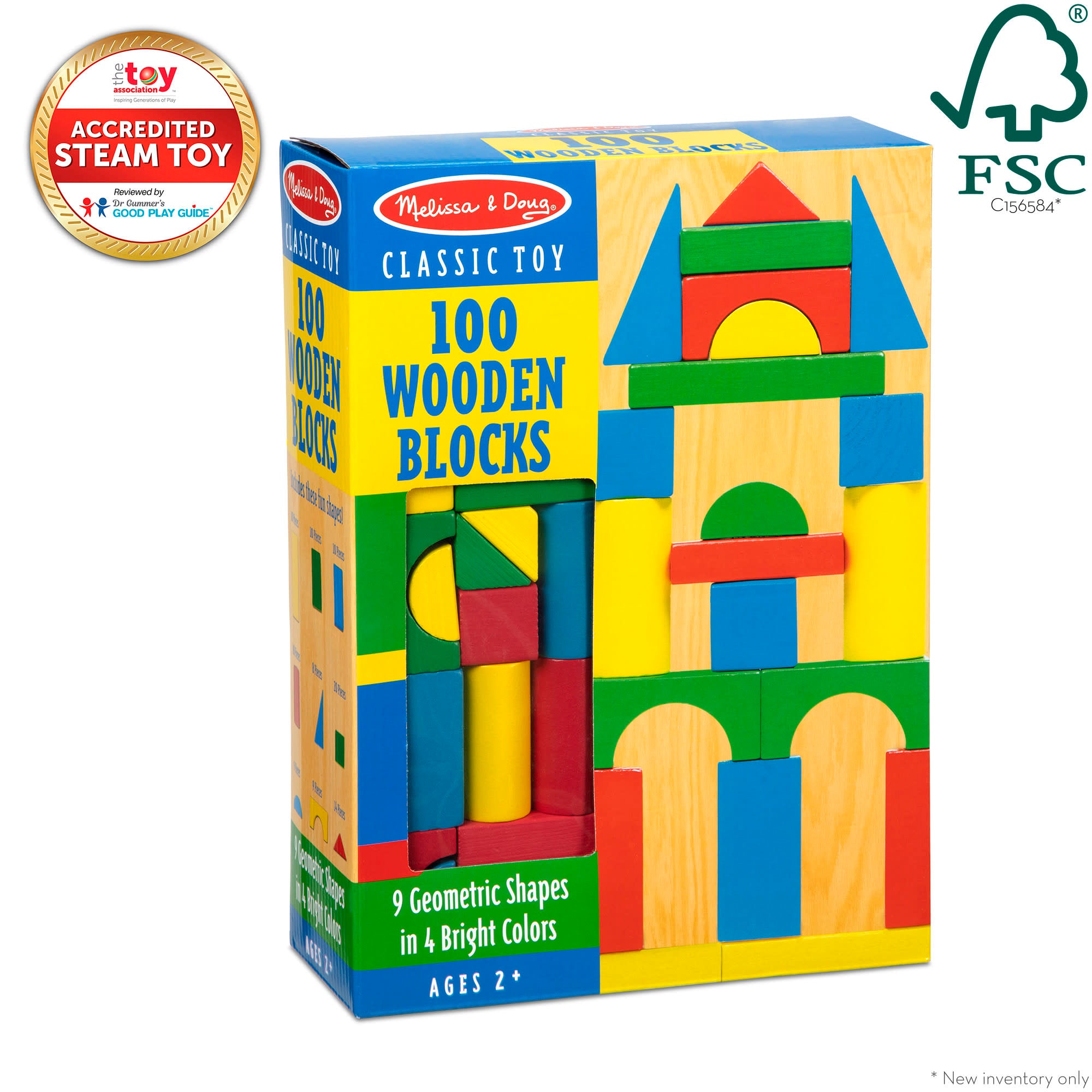 100-Piece Wood Blocks Set - Image 3