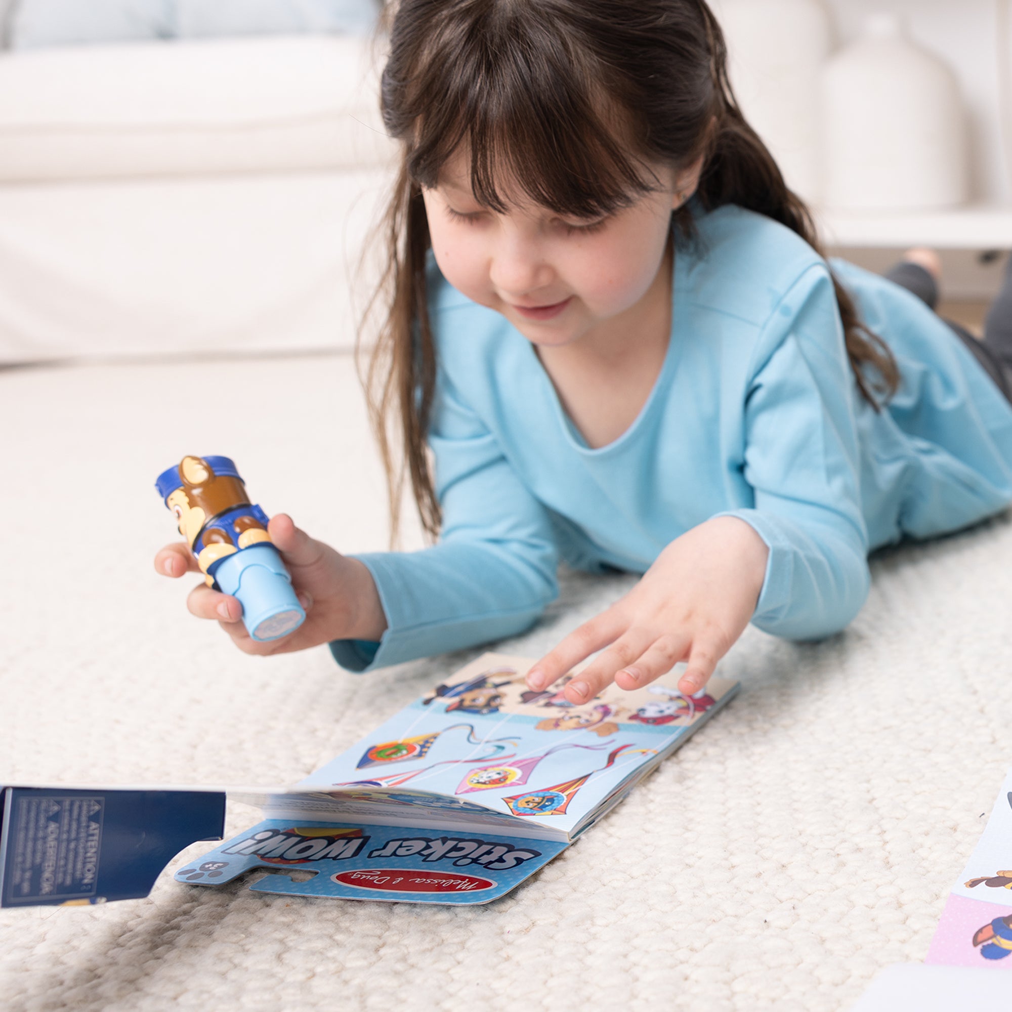 Sticker WOW!? PAW Patrol Chase Bundle: Activity Pad & Sticker Stamper + Mini Activity Pad and 200 Refill Stickers - Image 5