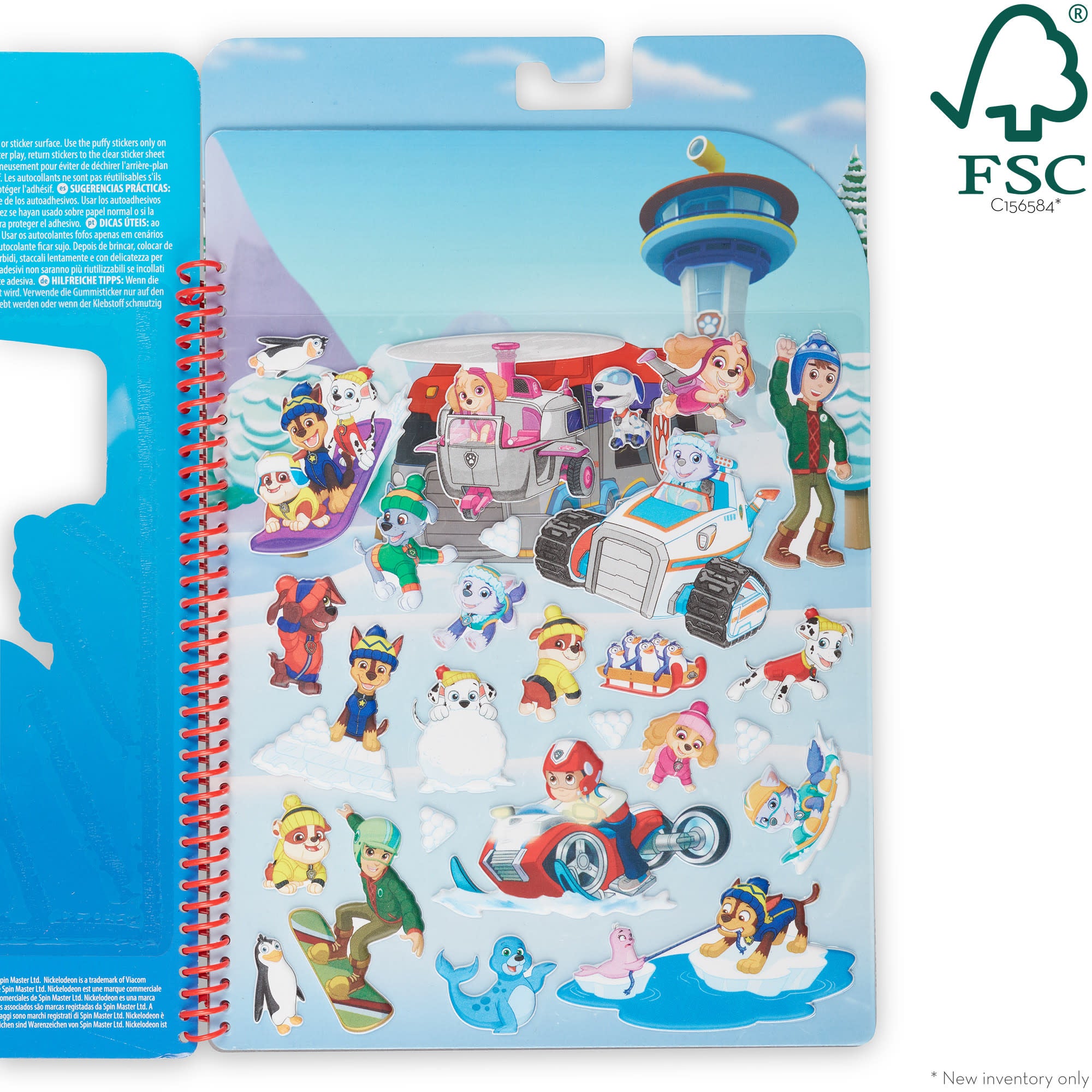 PAW Patrol Restickable Puffy Stickers - Jake's Mountain - Image 7