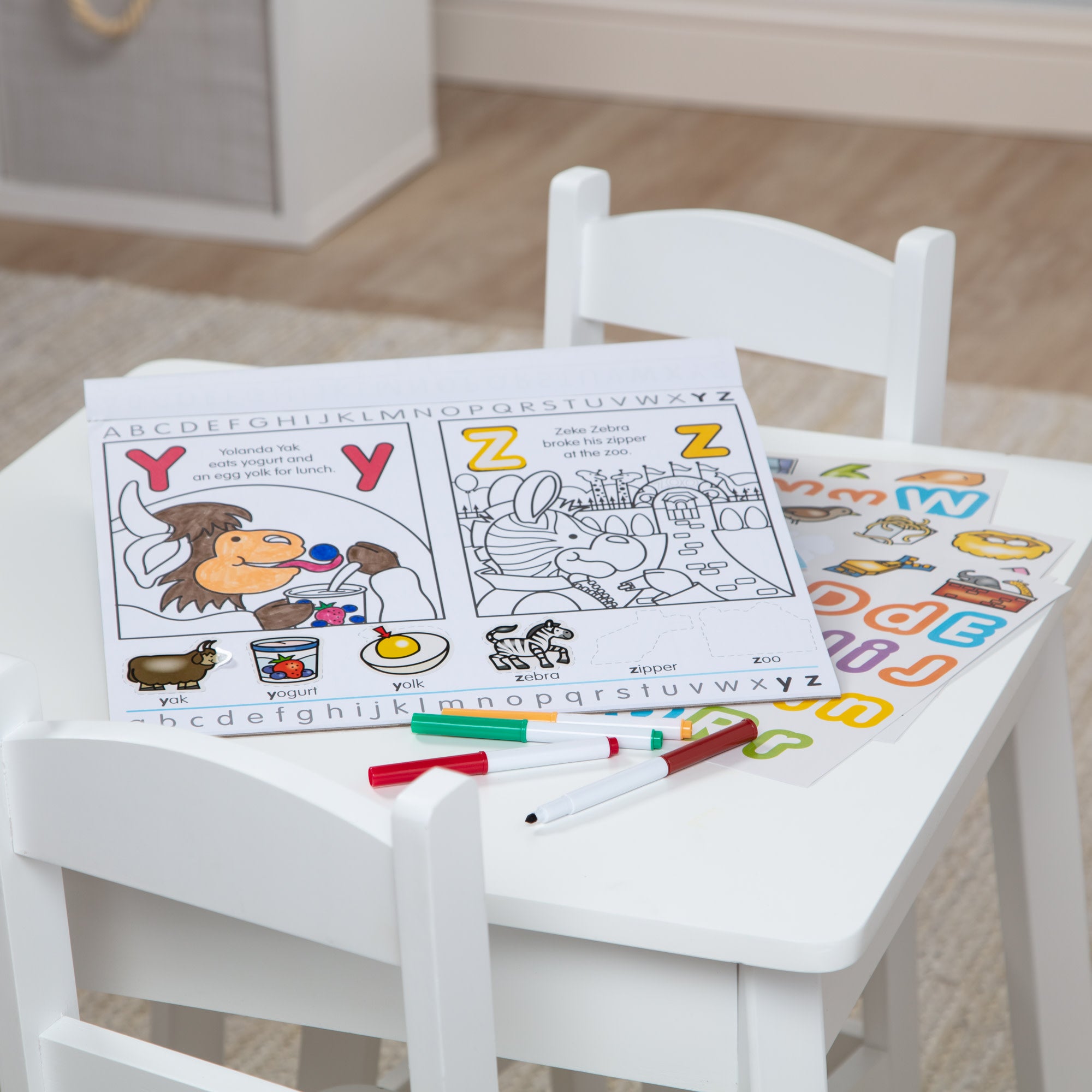 Alphabet Activity Sticker Pad - Image 9