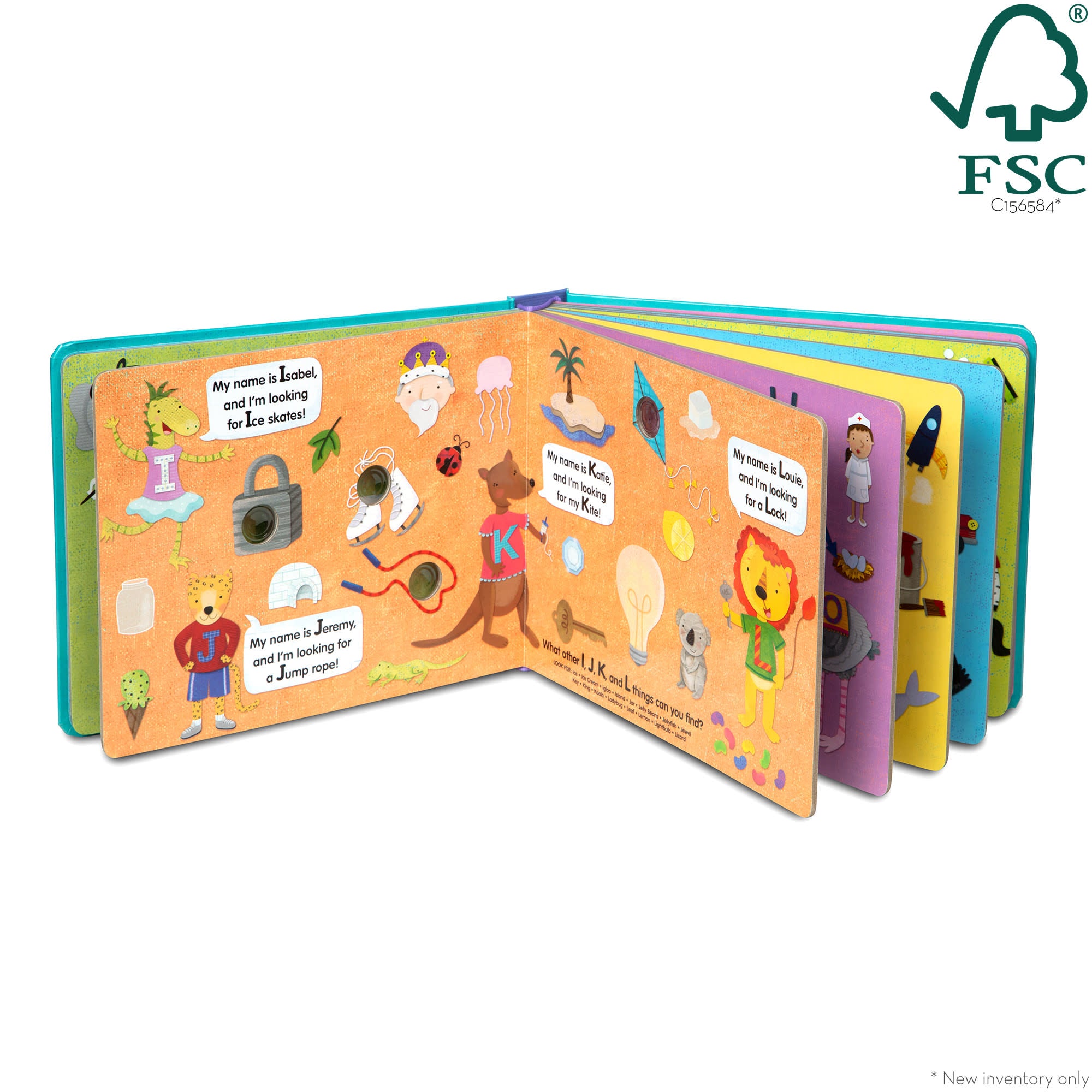 Poke-a-Dot: An Alphabet Eye Spy Board Book - Image 3