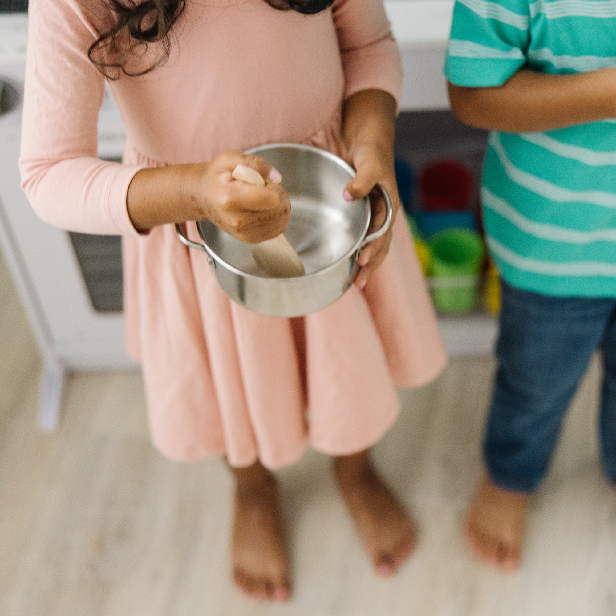 Stainless Steel Pots & Pans Play Set - Image 6