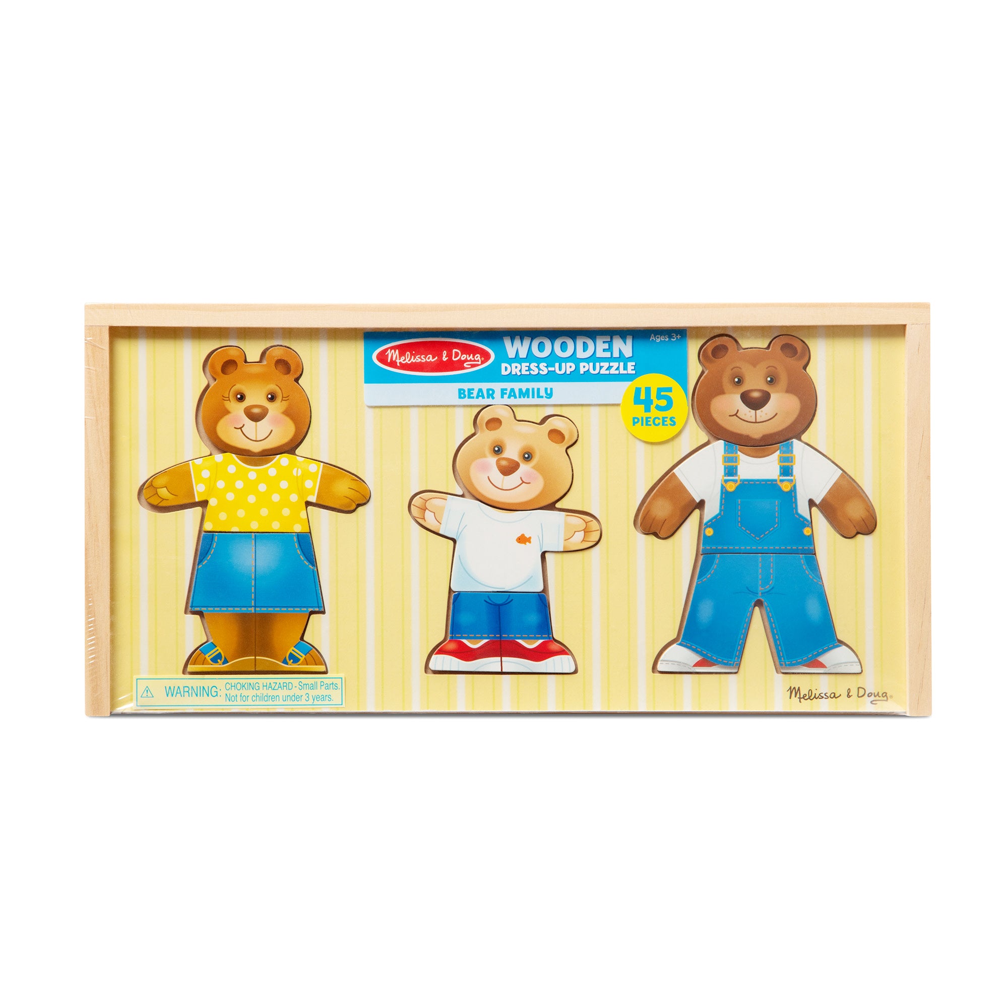 Bear Family Dress-Up Puzzle - 45 Pieces - Image 3