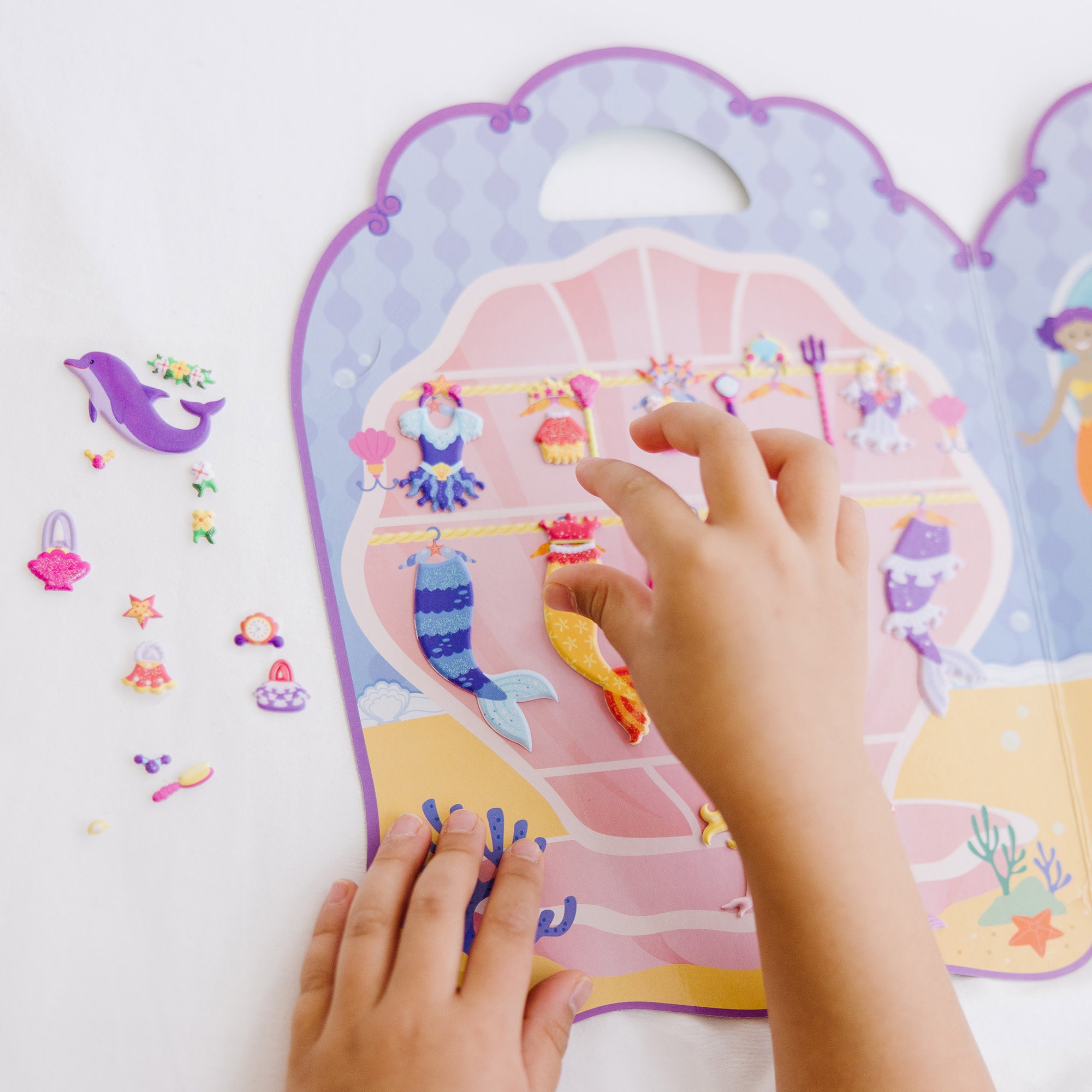 Puffy Sticker Play Set - Mermaid - Image 5