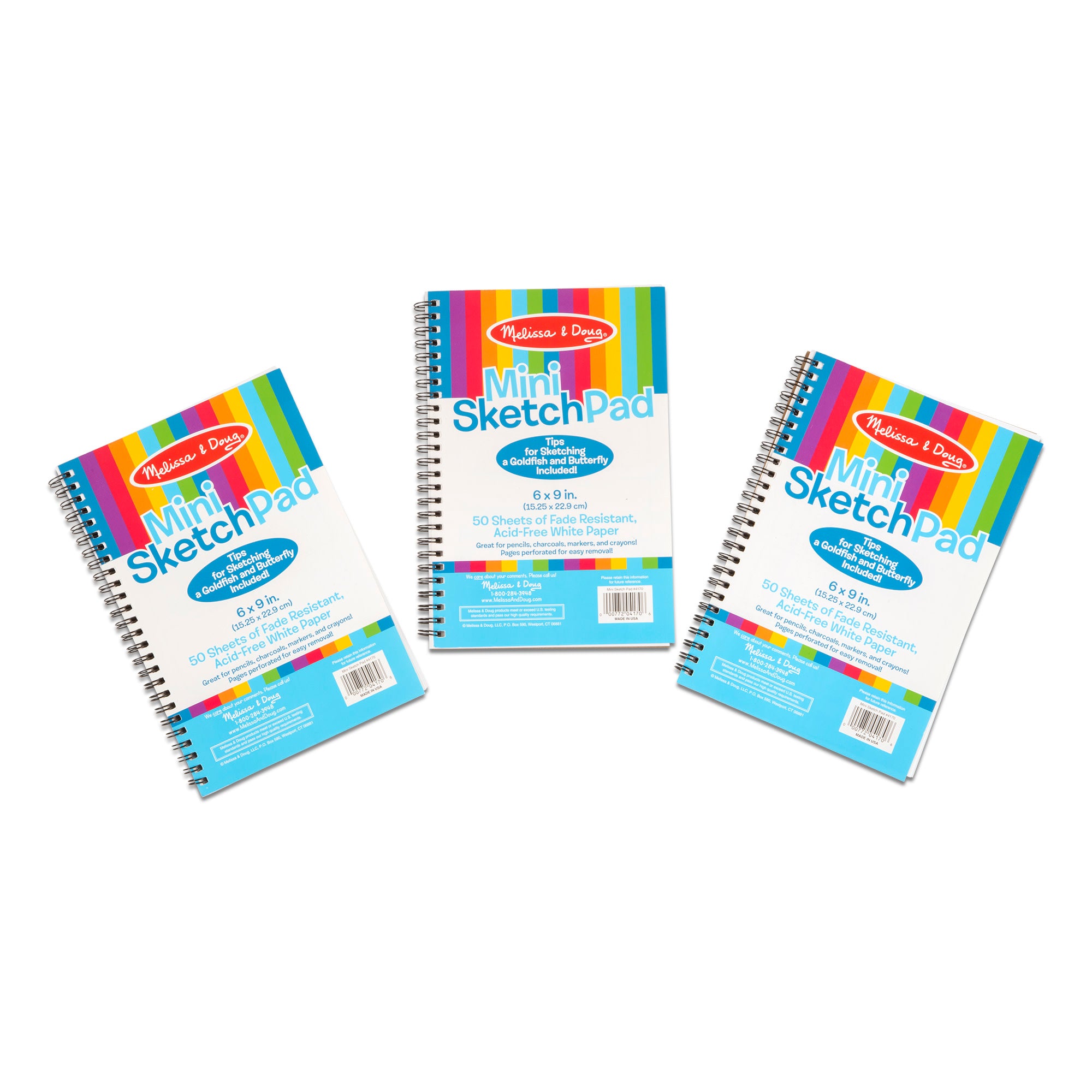Mini Sketch Pad 3-Pack - Image 3