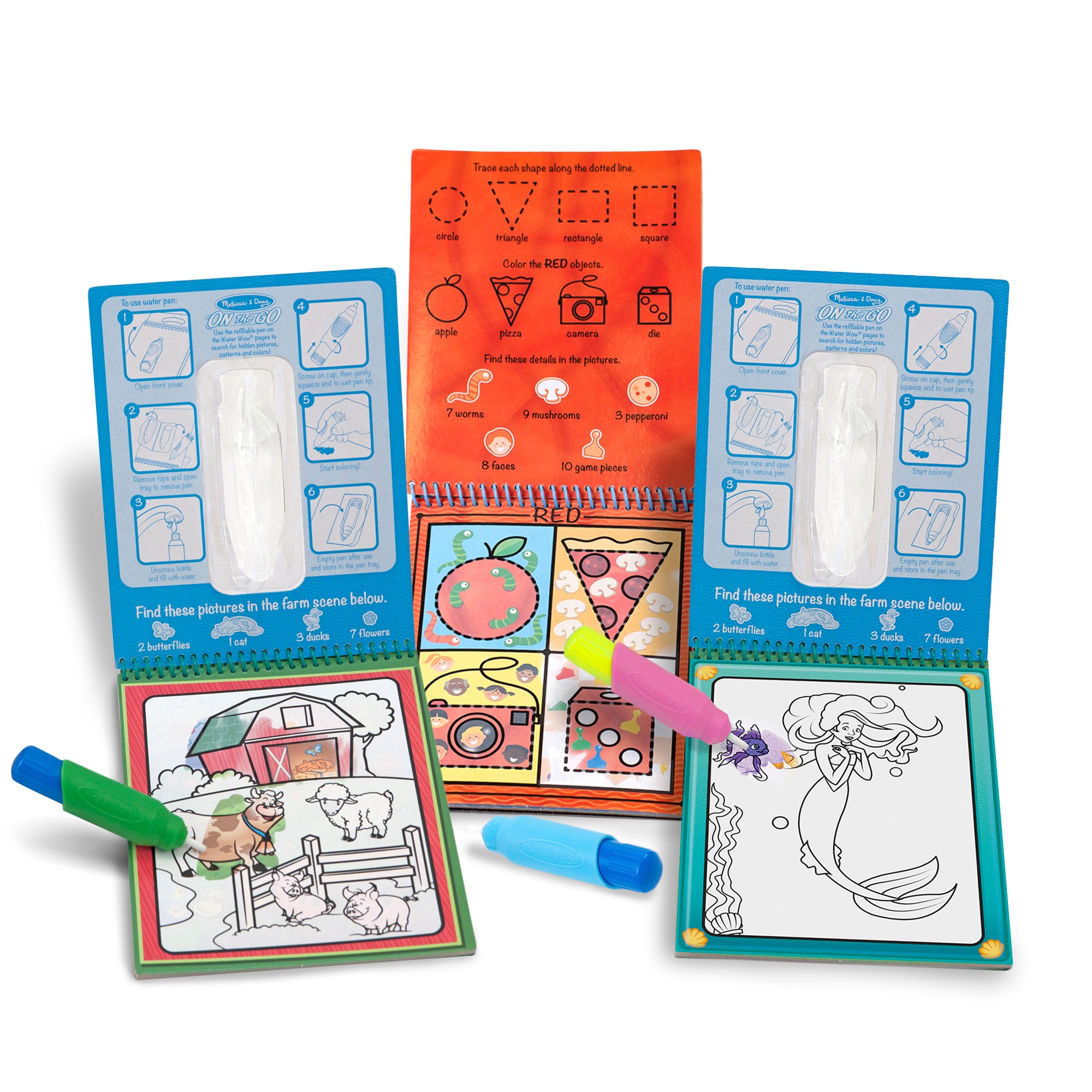 Water Wow!? 3-Pack: Colors & Shapes. Fairy Tales. Animals - Image 4