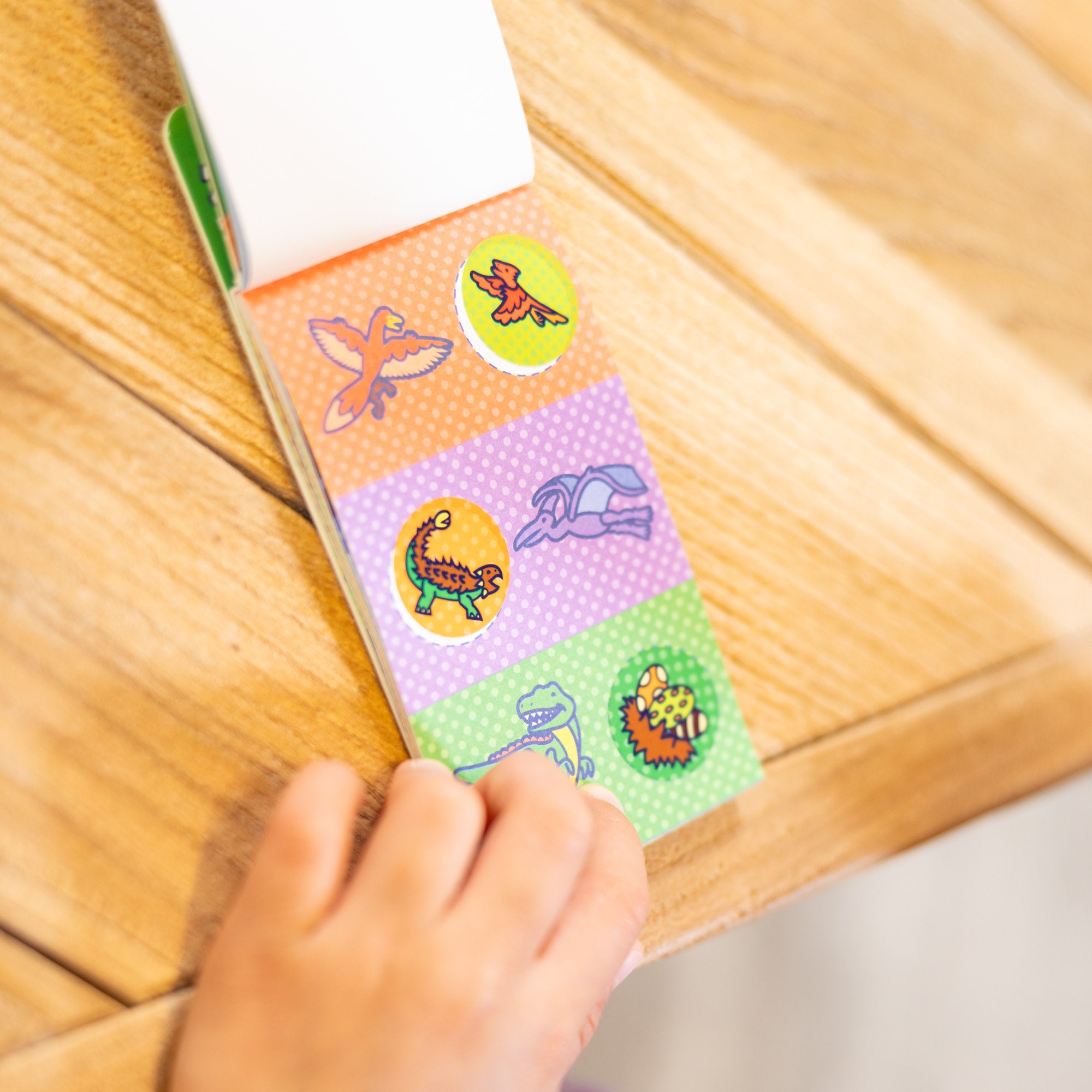 Sticker WOW!? Mini Activity Pad & Refill Stickers - Dinosaur (200+ Stickers. Stamper Not Included) - Image 5