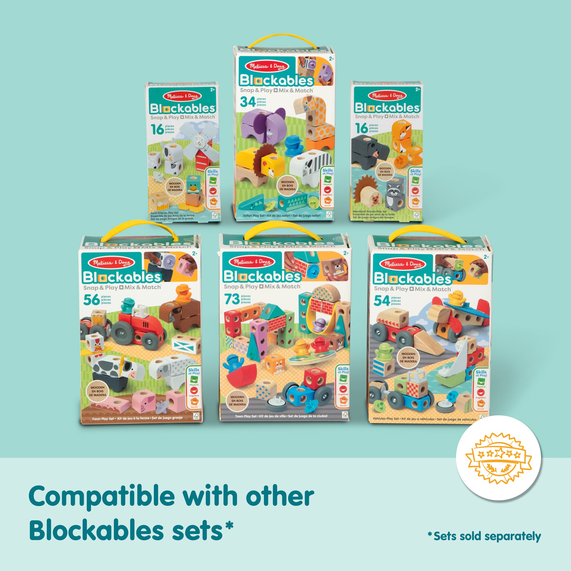 Blockables? Town Play Set - Image 9