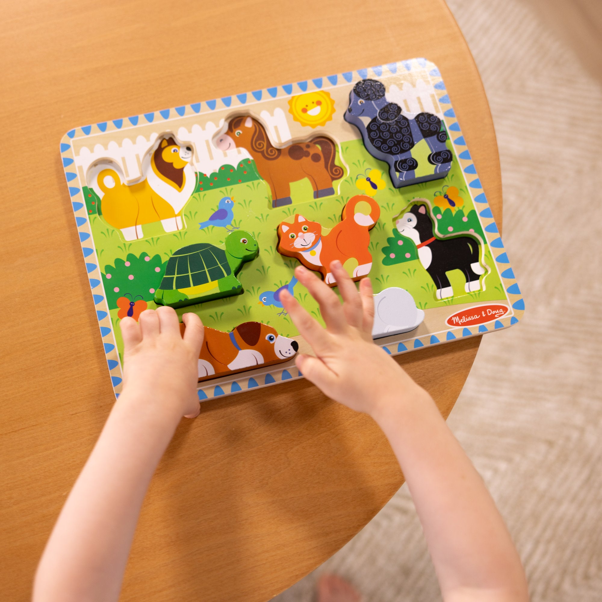 Pets Chunky Puzzle - 8 Pieces - Image 2