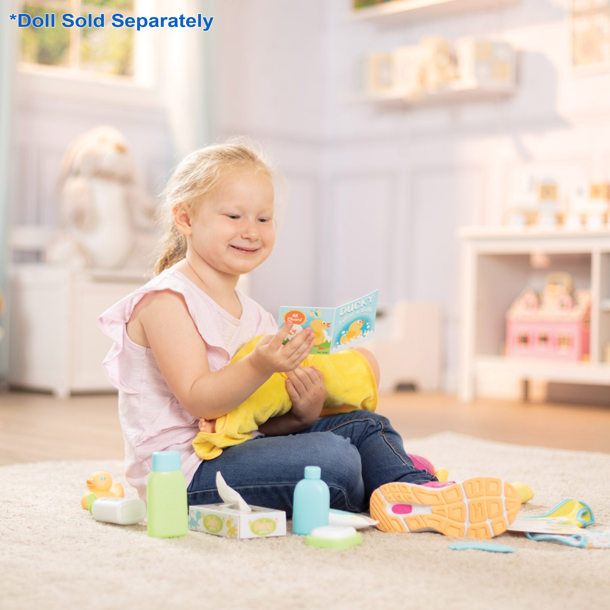 Mine to Love Changing & Bathtime Play Set - Image 5