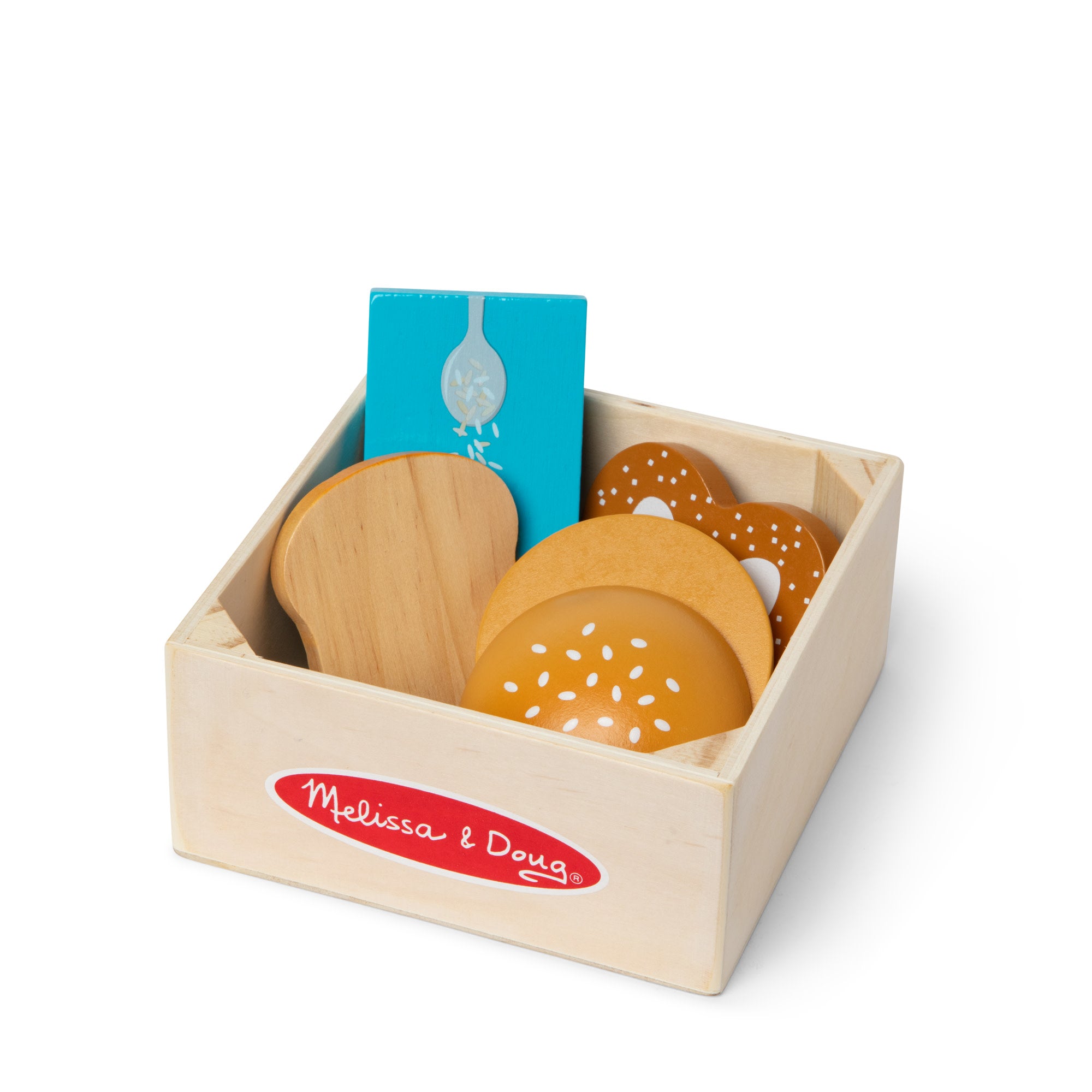 Wooden Food Groups Play Set ?C Grains